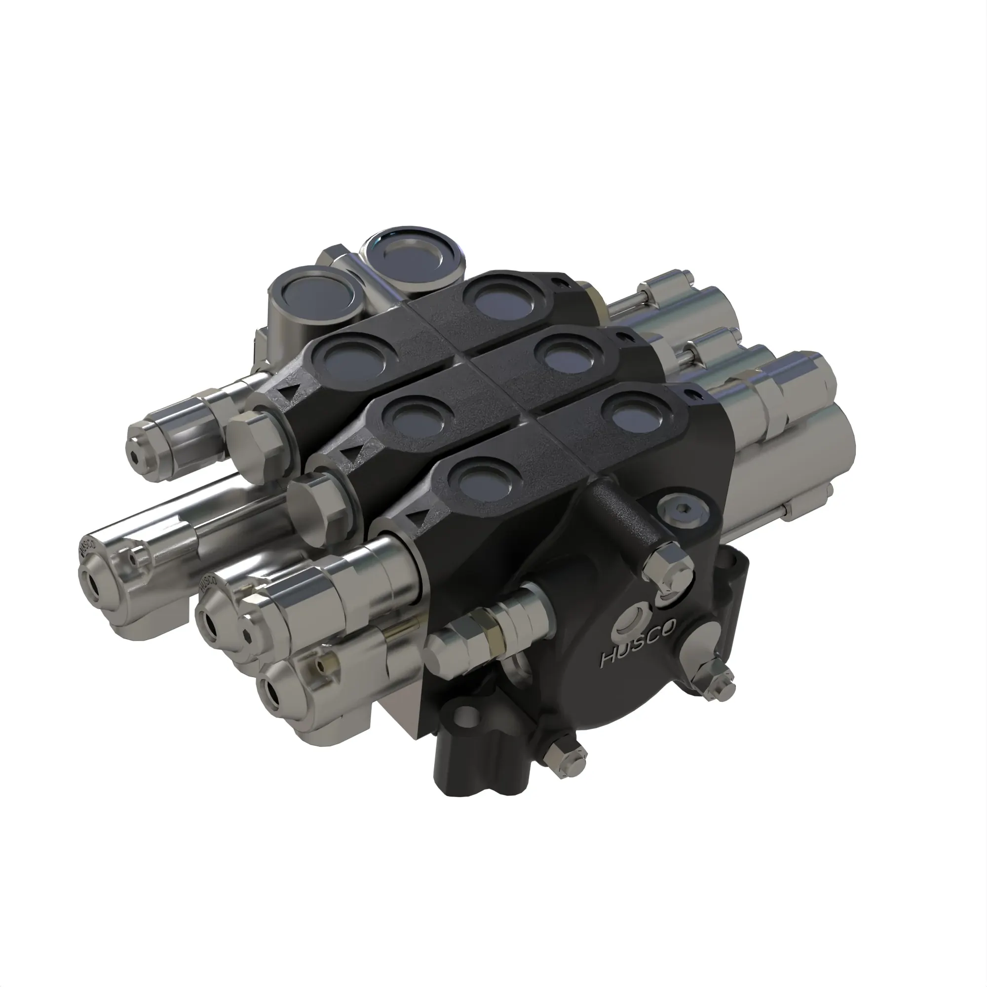 John Deere 3 Function Hydraulic Actuated Control Valve - AT369096