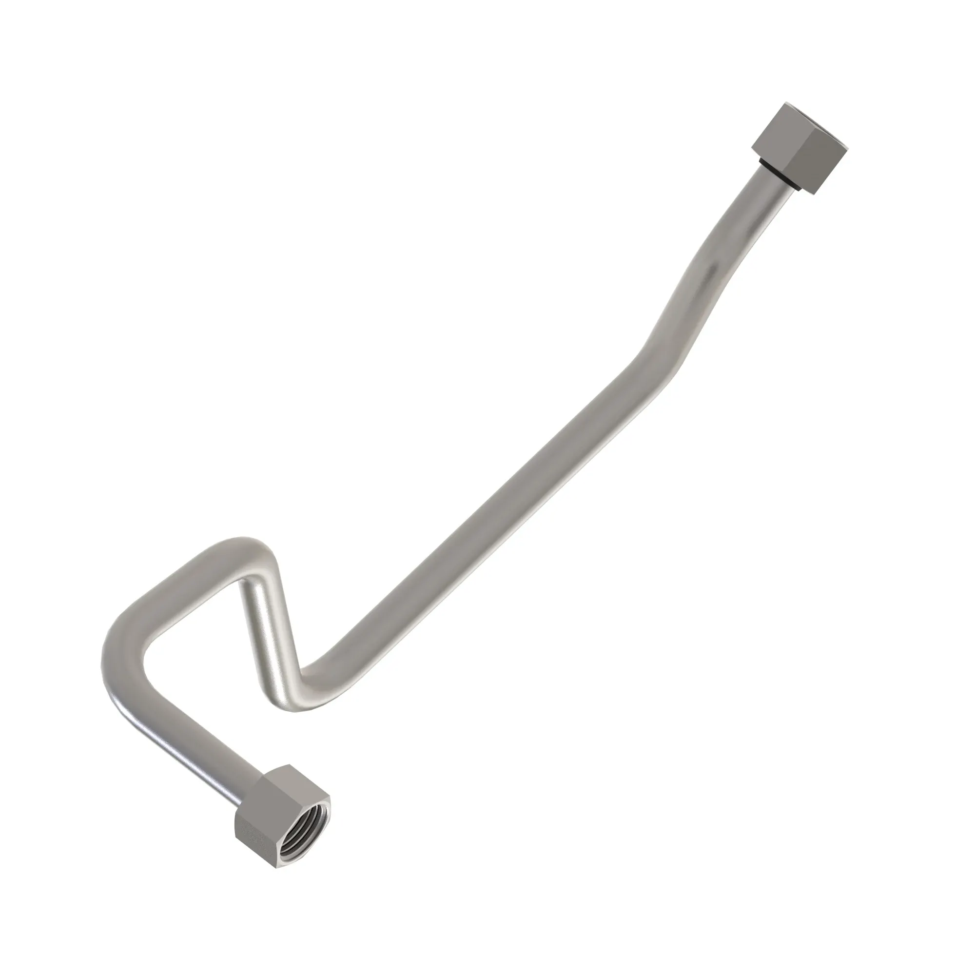 John Deere Steering Column Hydraulic Pressure Tube - AT461400