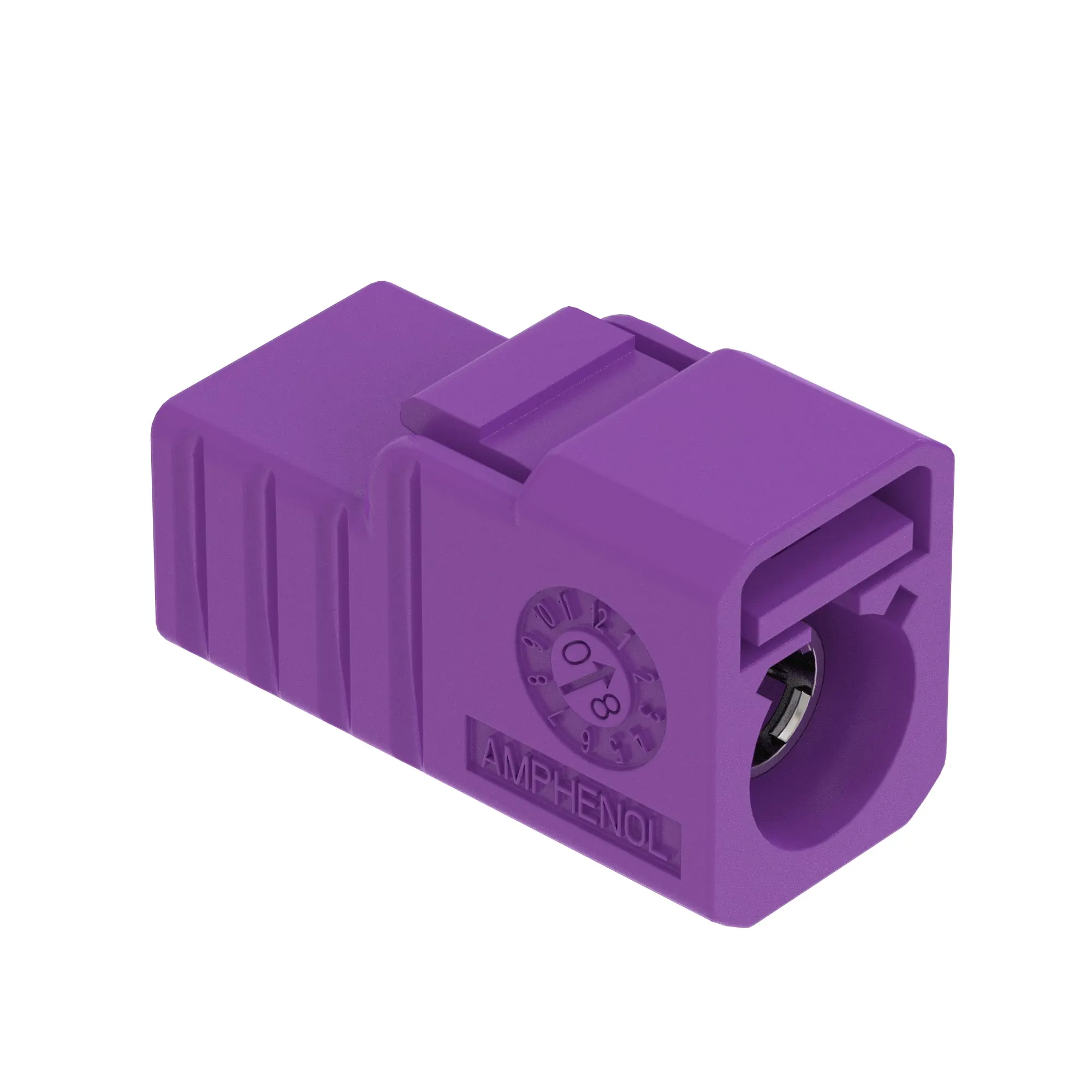John Deere Violet Internal Electrical Connector Housing - 57M16384