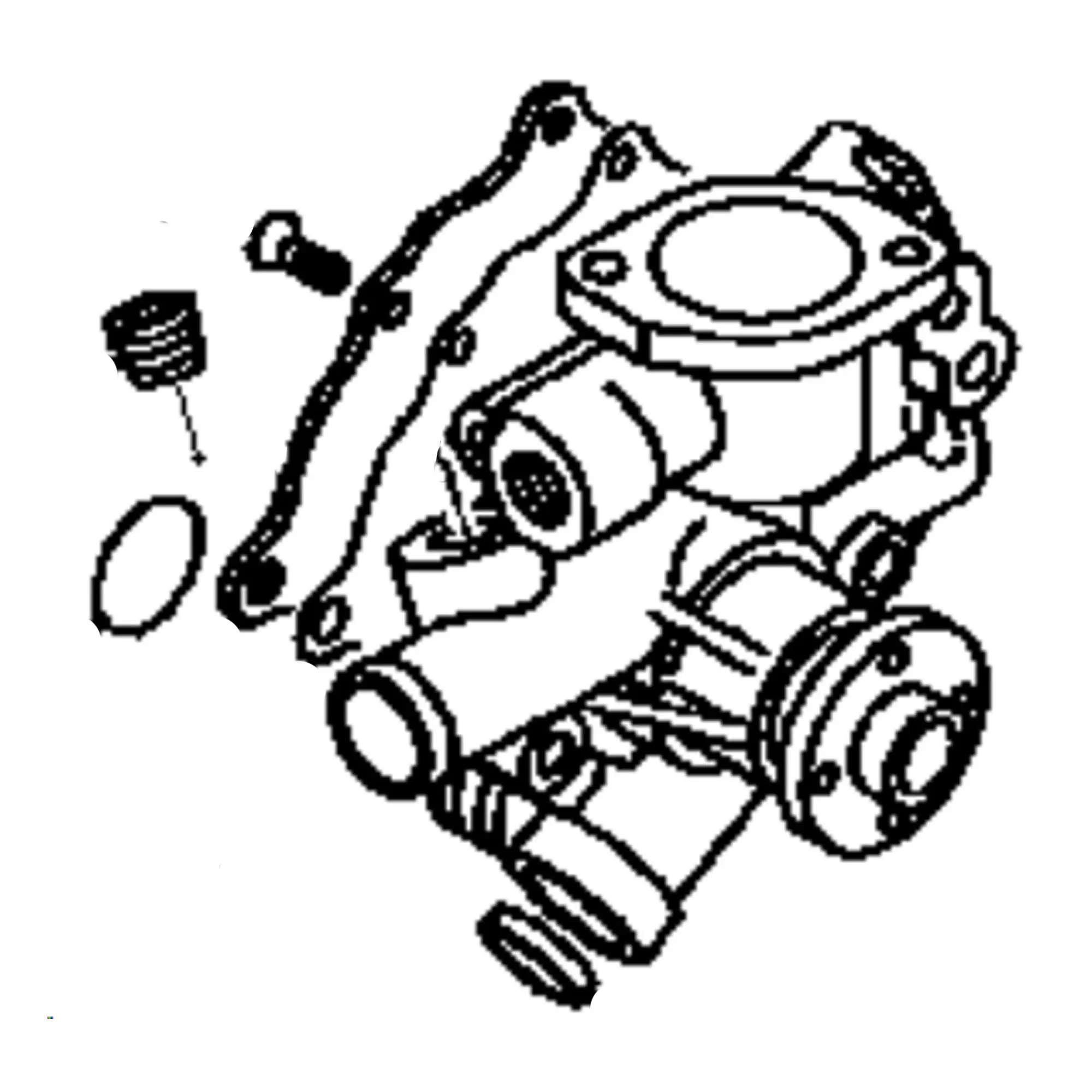 John Deere Reman REMAN Pump - MIA885408