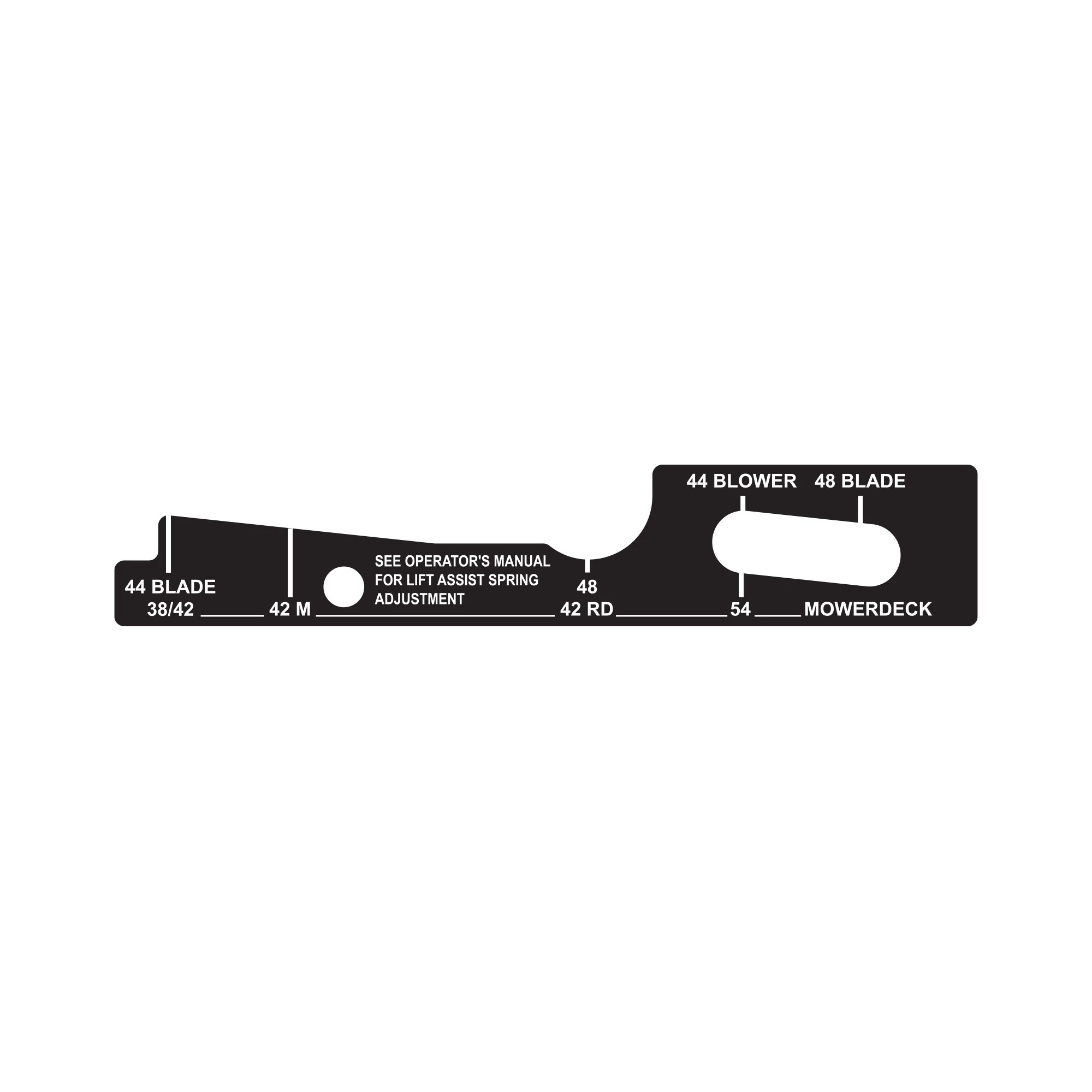 LABEL, LIFT ASSIST TENSION