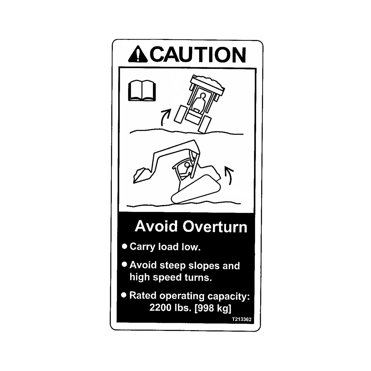 Label, Caution Rating 2200