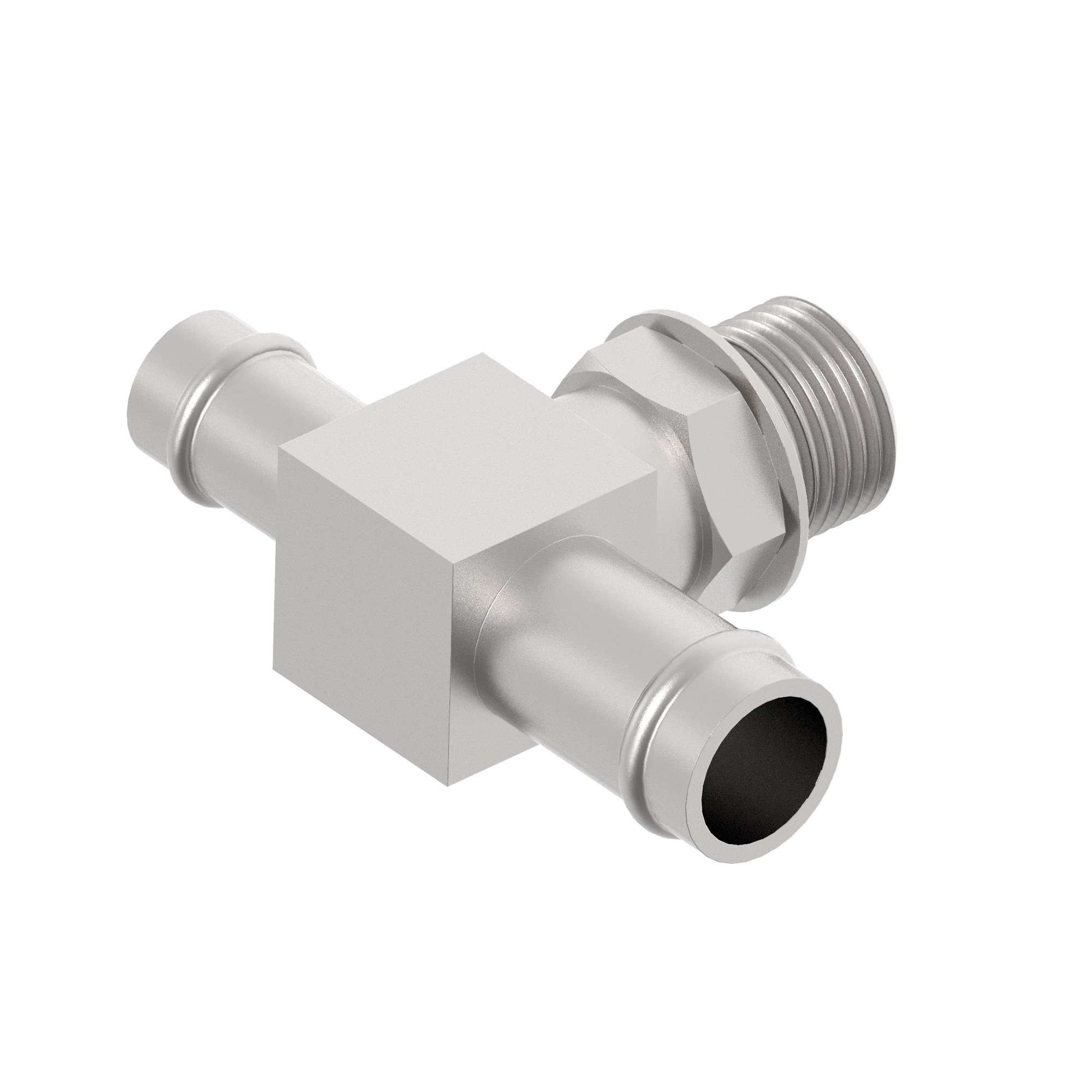 FITTING, MALE TEE - ADJUSTABLE -8 / -10 BARBED TEE FITTING