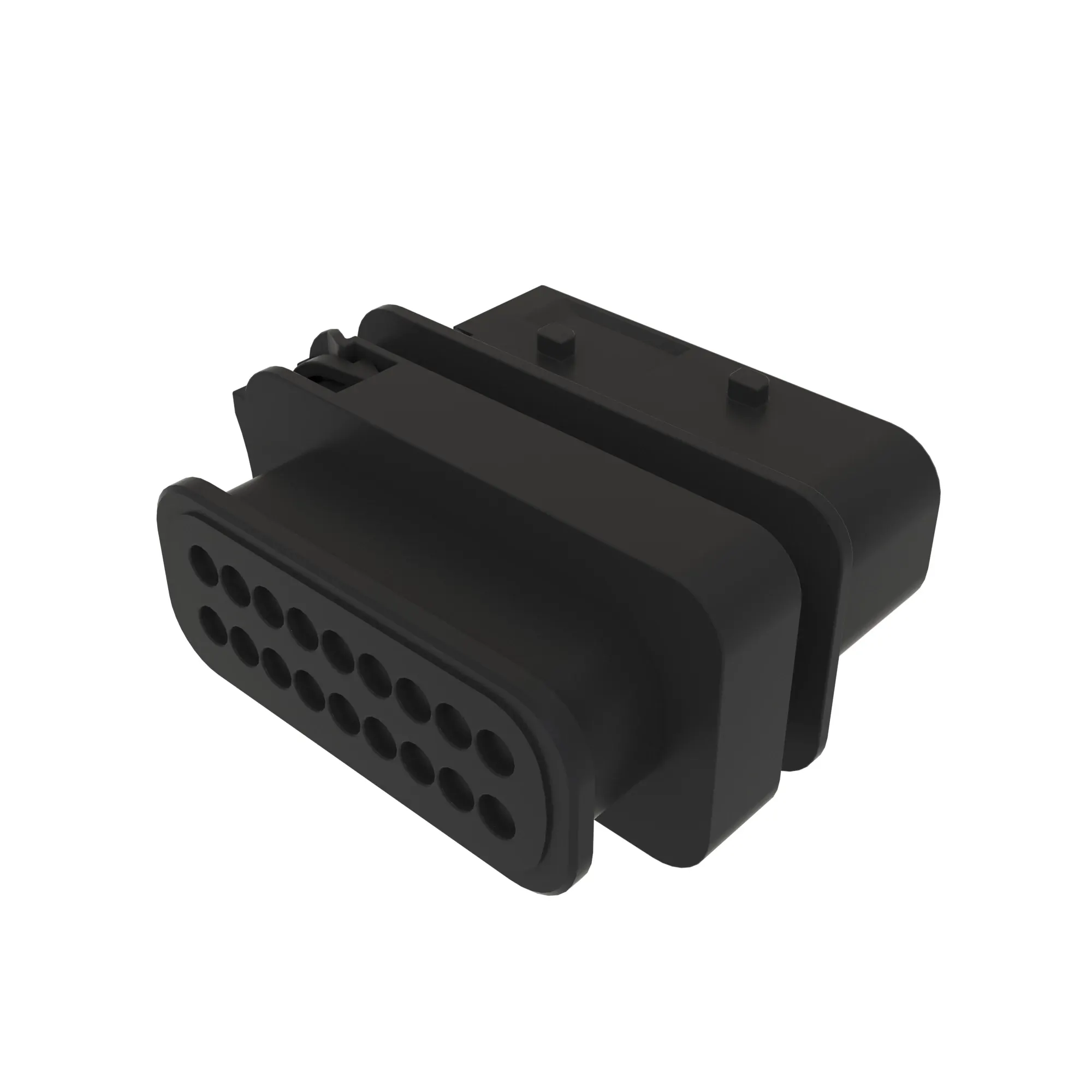 CONN TYCO HDSCS 18W MS BLK PLSTC