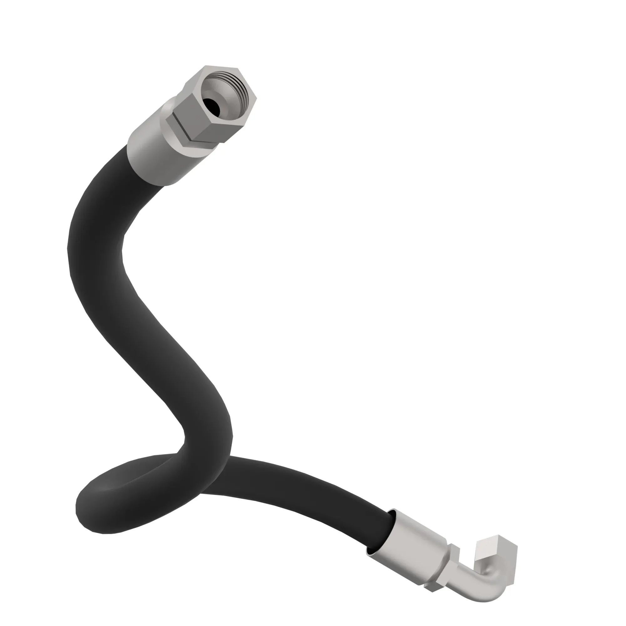 John Deere Oil Cooler Hydraulic Hose - AXT19554