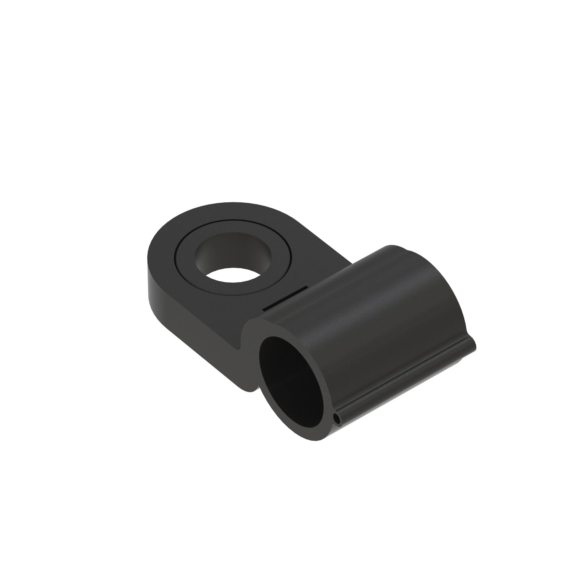 ACCY FRAENKISCHE P-CLIP BLK PLSTC