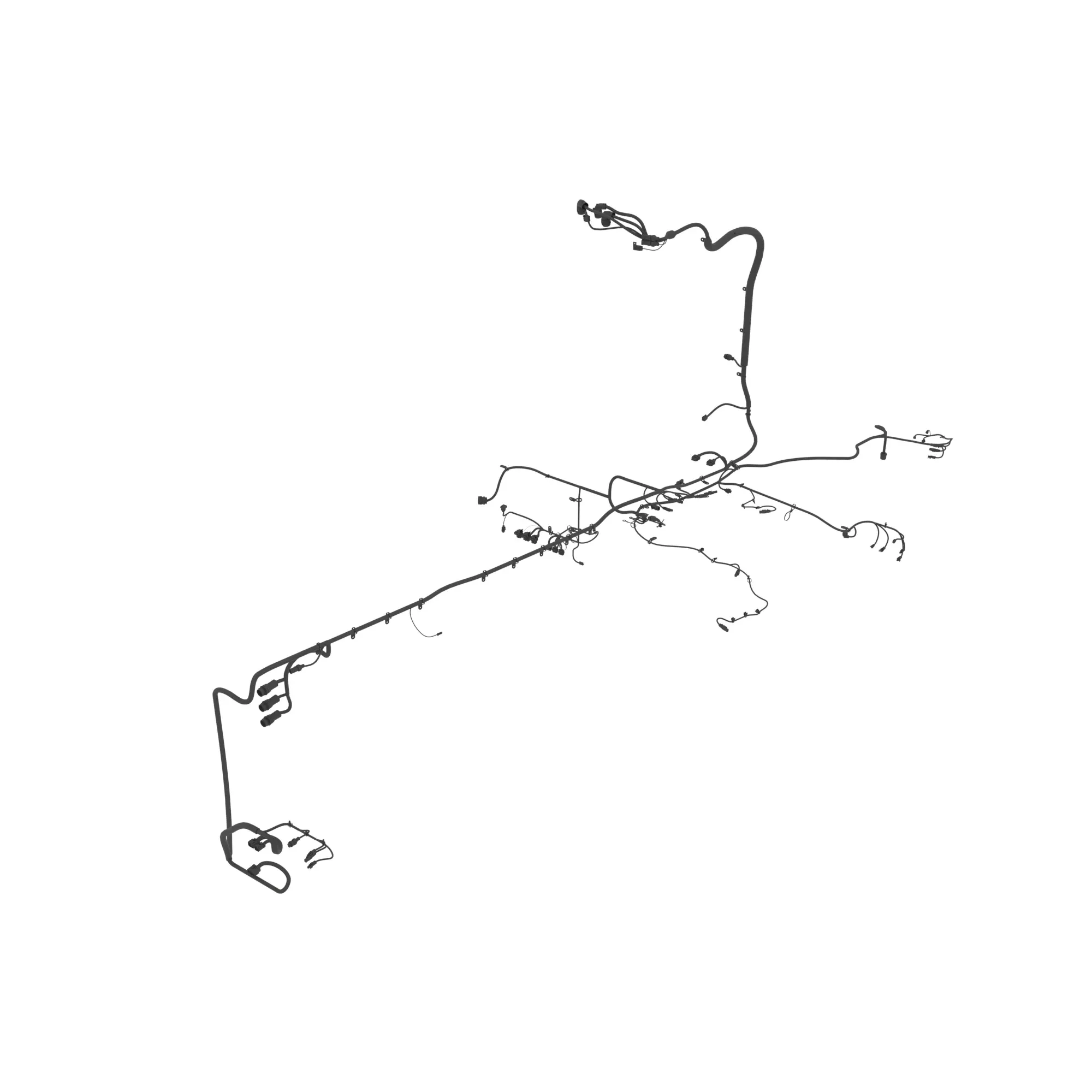 John Deere LC1 Main Wiring Harness - AXE58812
