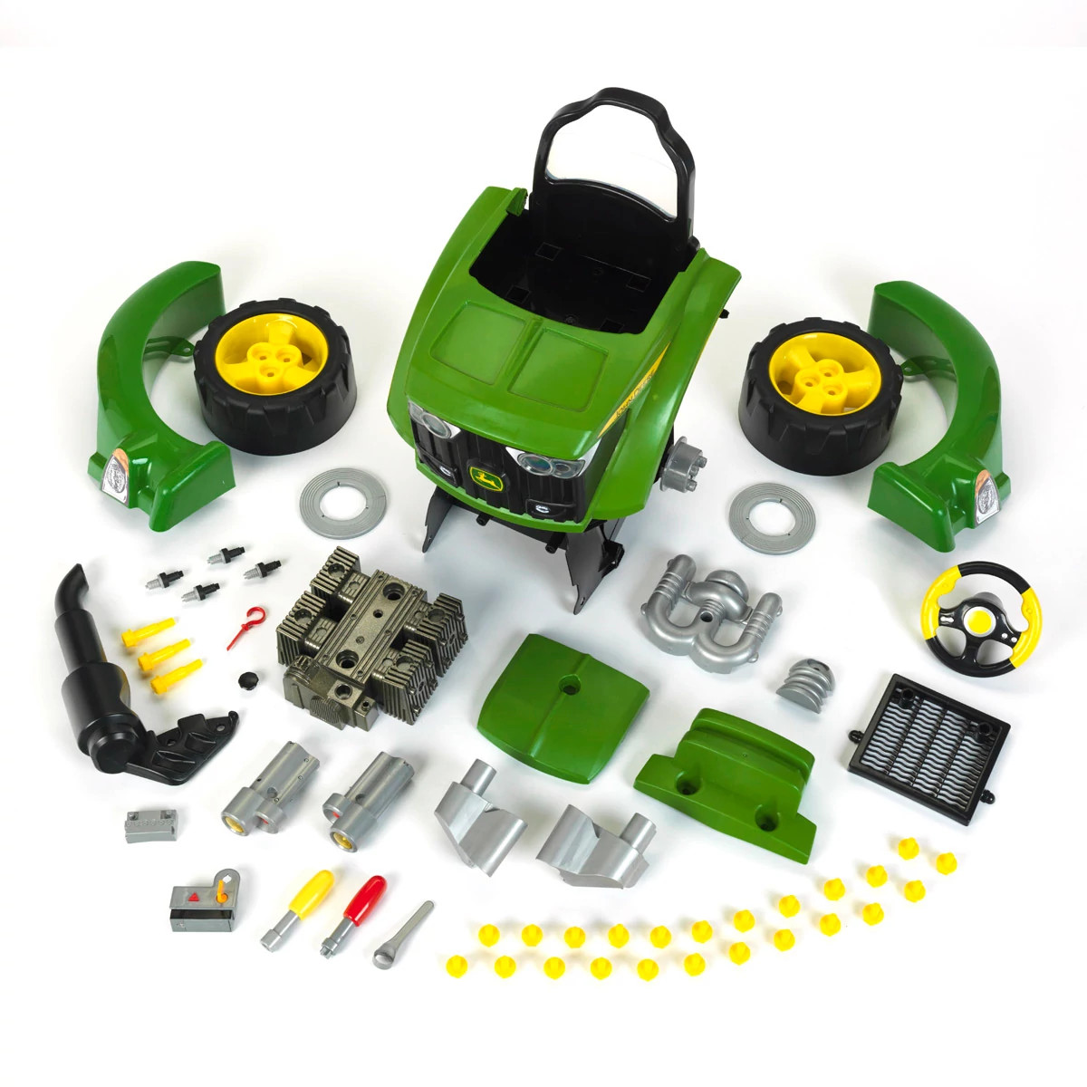 "Buildable John Deere Tractor Engine"