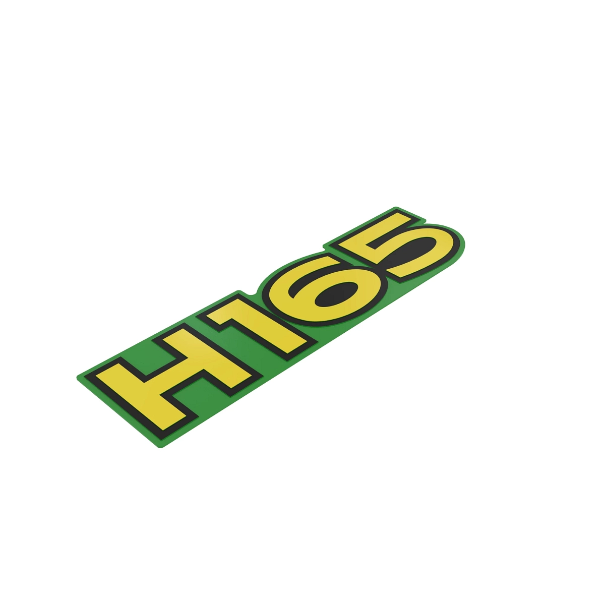 Label, H165 Model