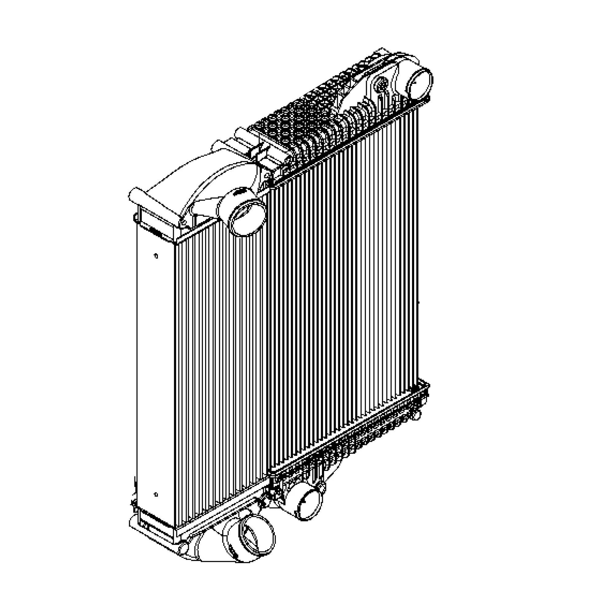 John Deere Radiator - RE245236
