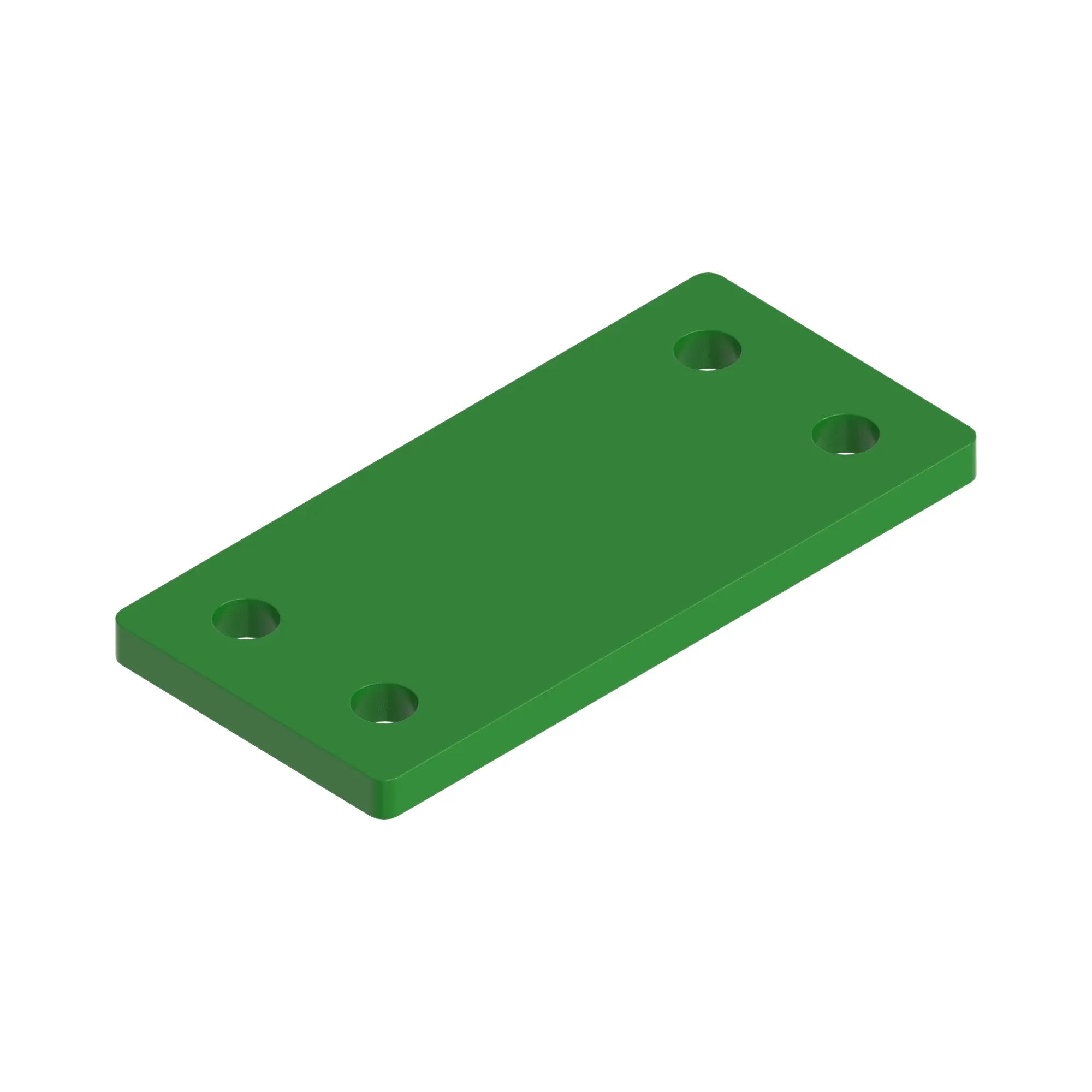 John Deere Cab, Stabilizer Bracket Plate - SU35523