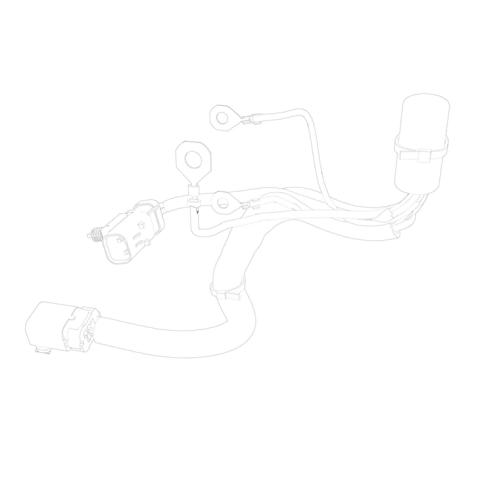 John Deere Relay Module Assembly Wiring Harness - RE560707