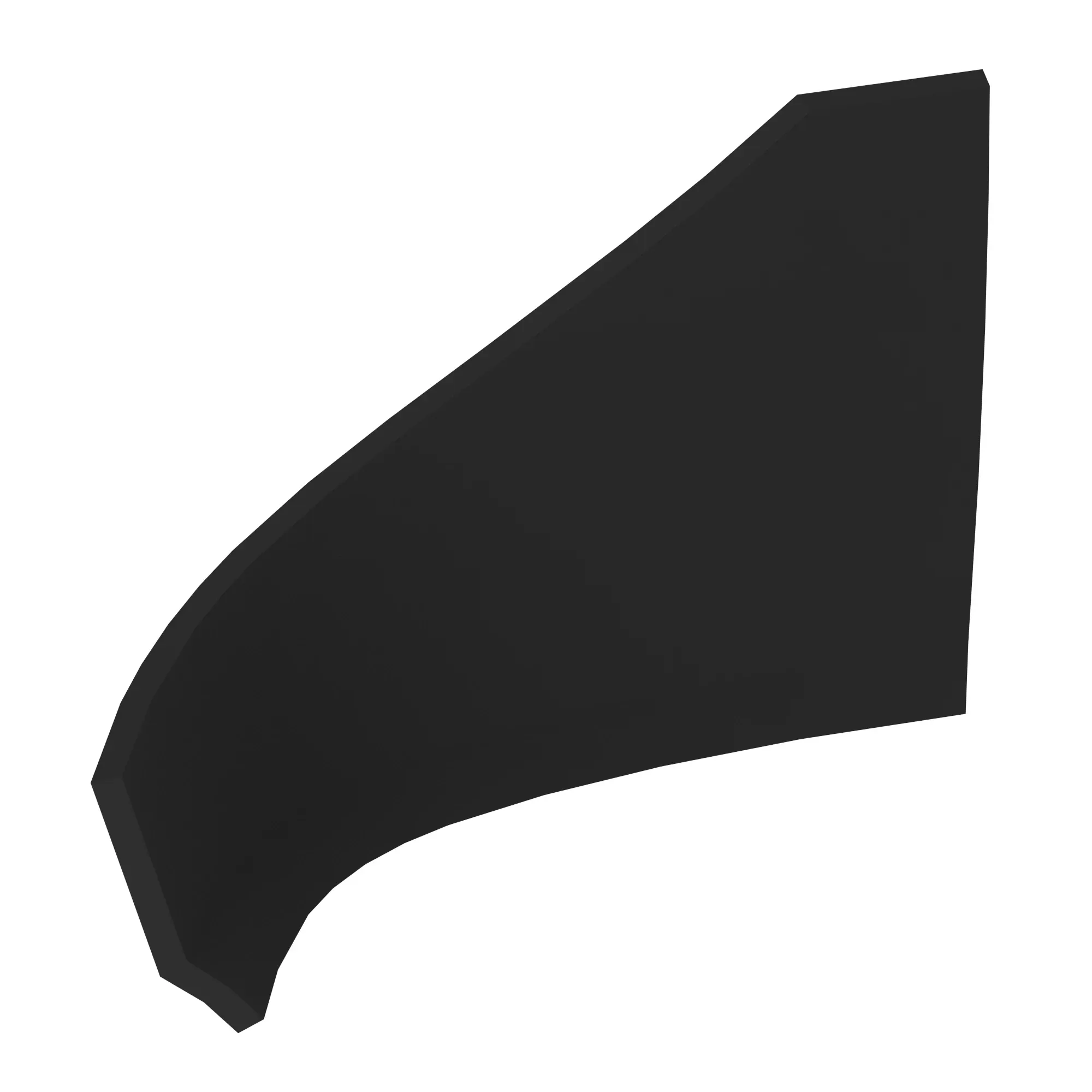 John Deere Cowl Barrier, Left Side - LVU17162