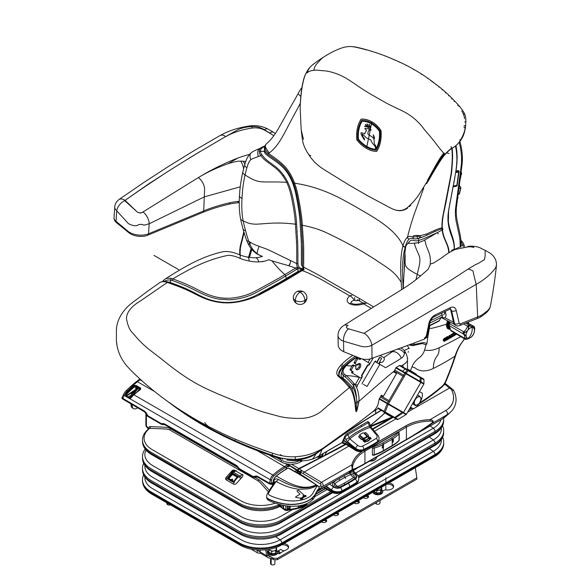 John Deere Seat - BL16354