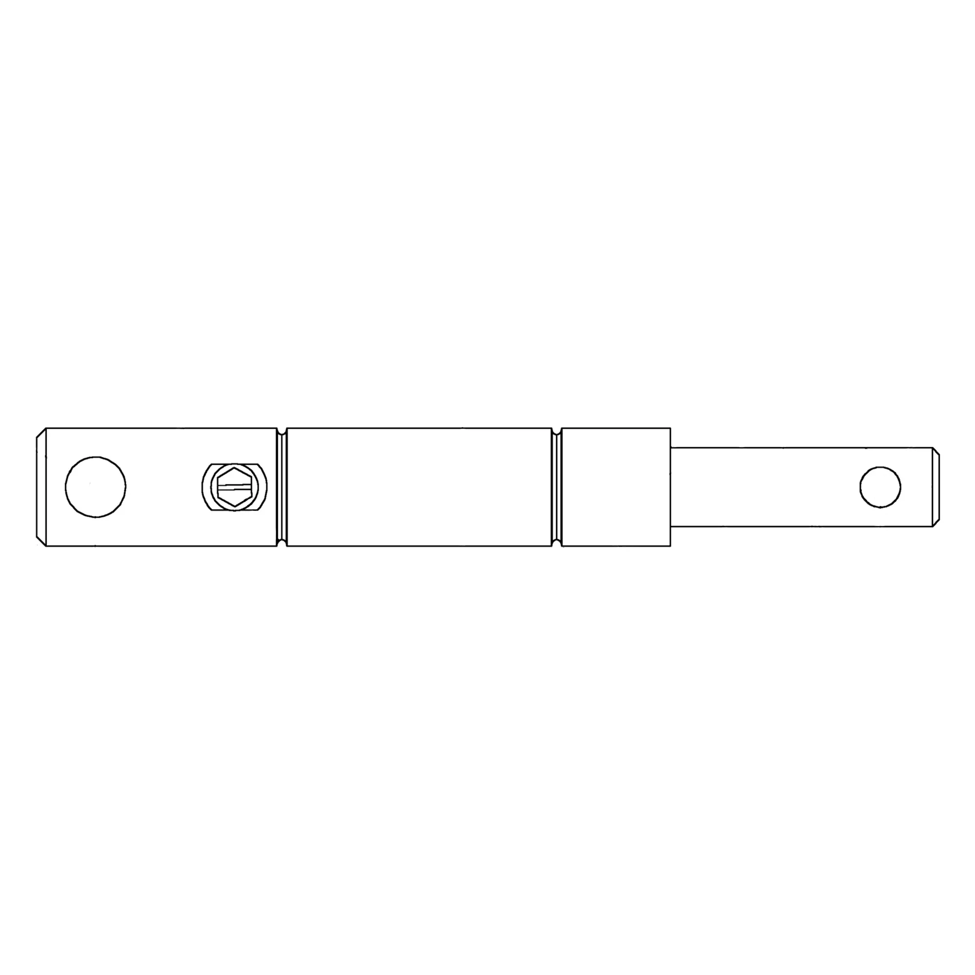 John Deere Hydraulic Cylinder - LVA13304