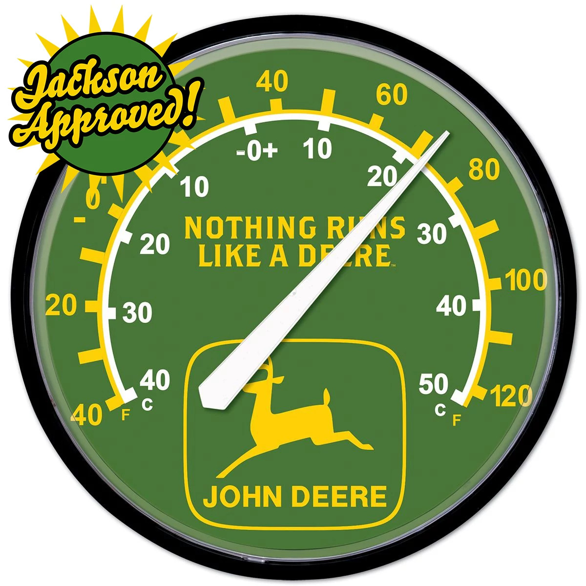 Nothing Runs Like a Deere Thermometer