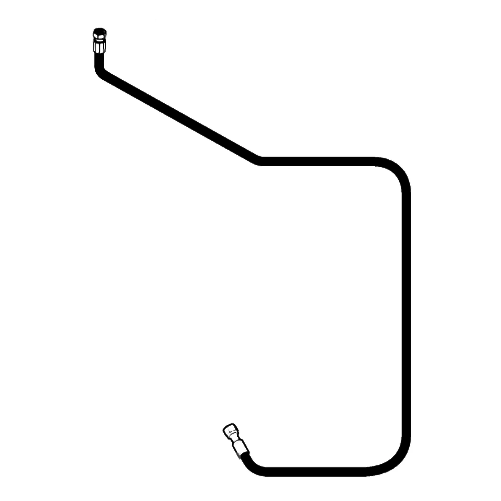 John Deere Fabricated Hydraulic Hose - F070482
