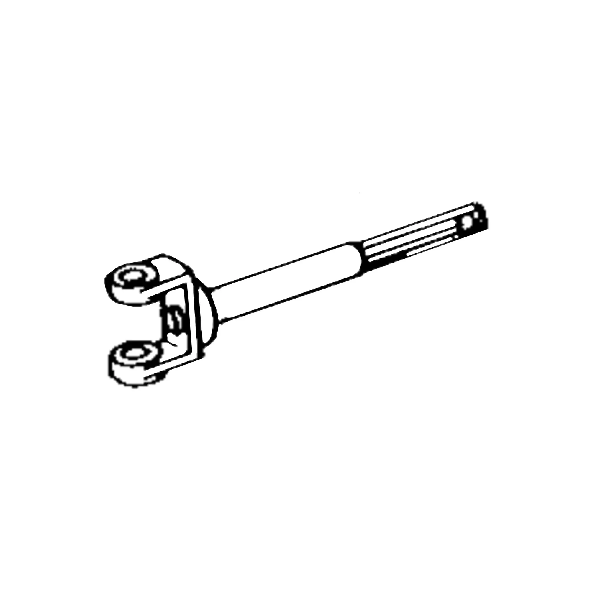 John Deere Feed Roll Drive Yoke Assembly - AFH203971