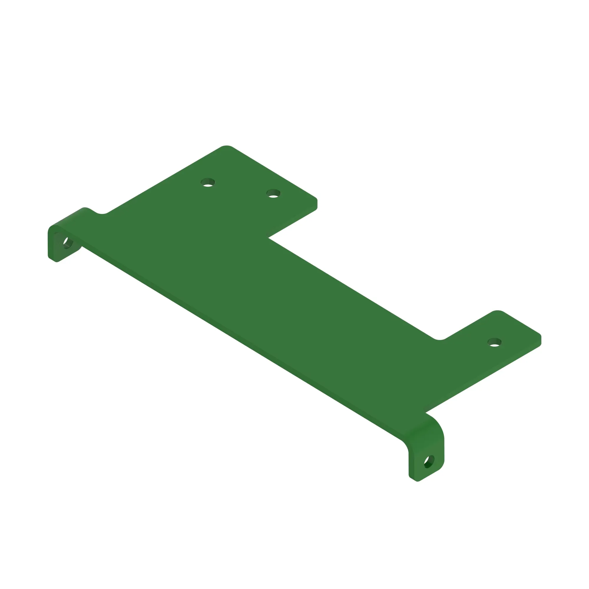 BRACKET, REAR LICENSE PLATE UPPER