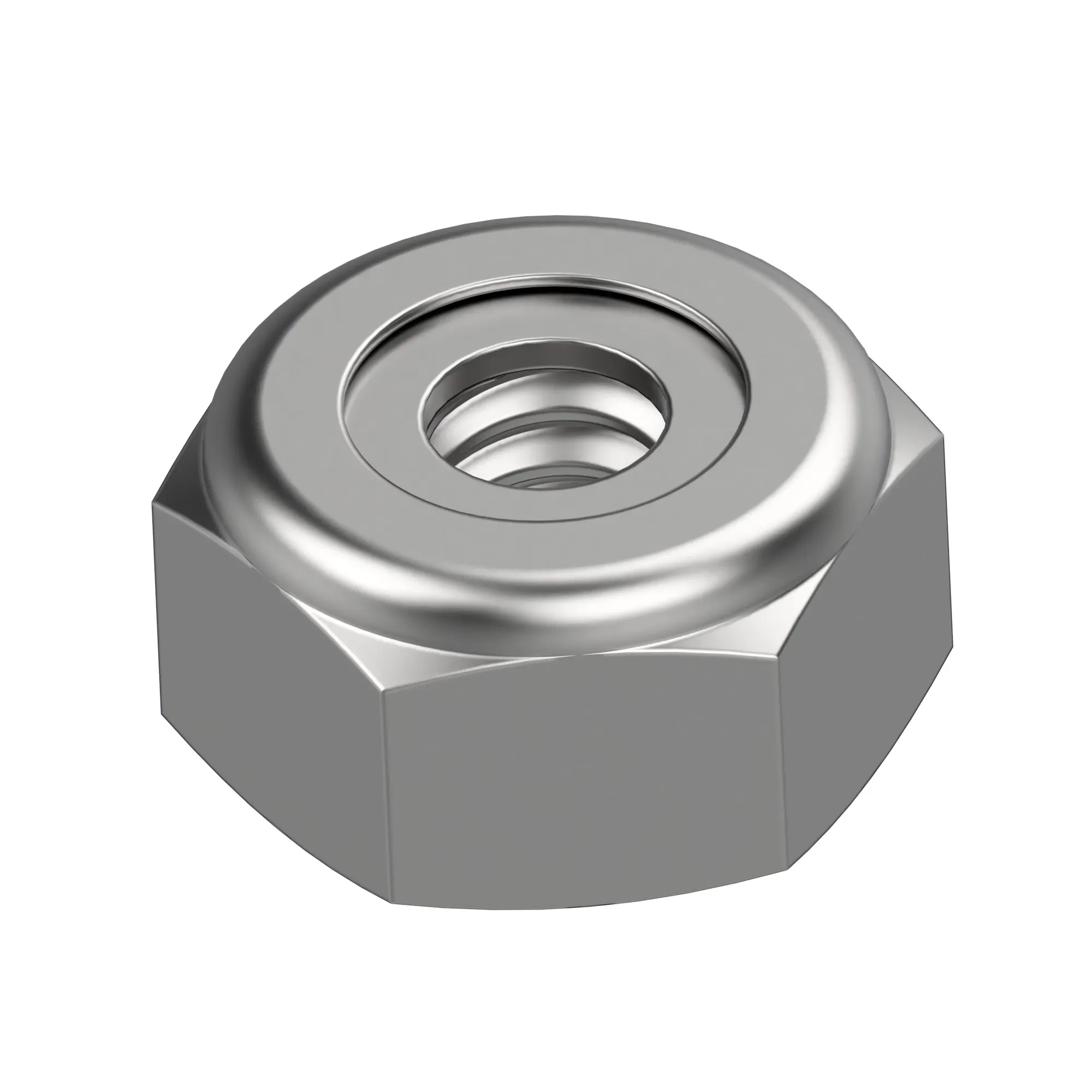 John Deere Hexagonal Prevailing Torque Nut, 0.138" - FH320644