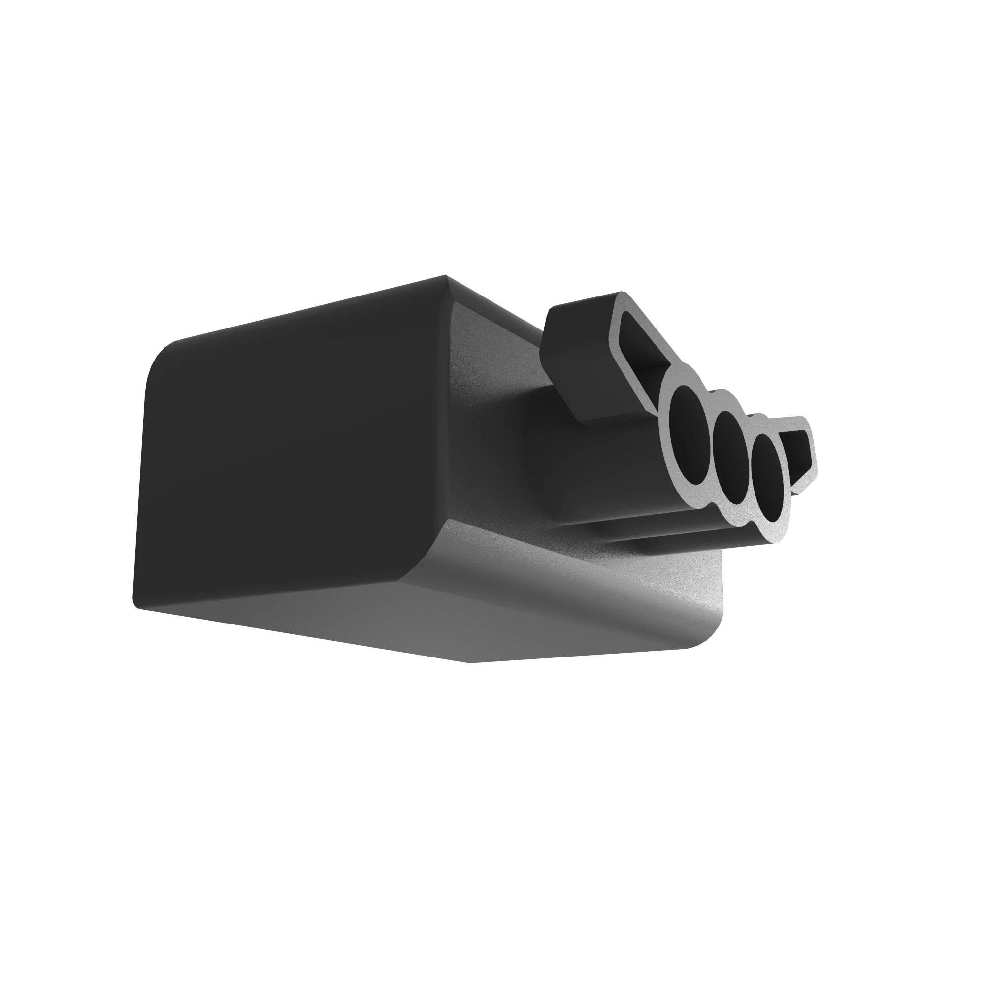 CONN JST 3W FS BLACK PLASTIC