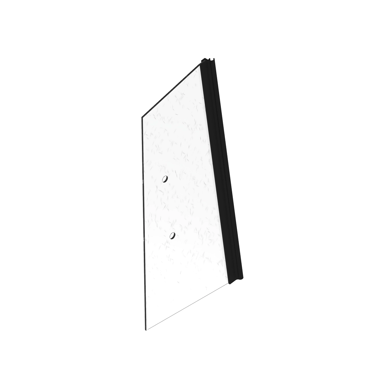 Assembly, Glass and Hinge
