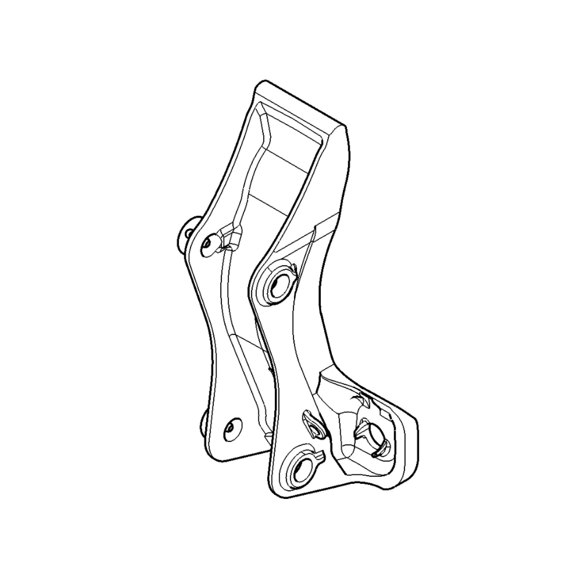 John Deere Carrier Holder, Right Side - W54120