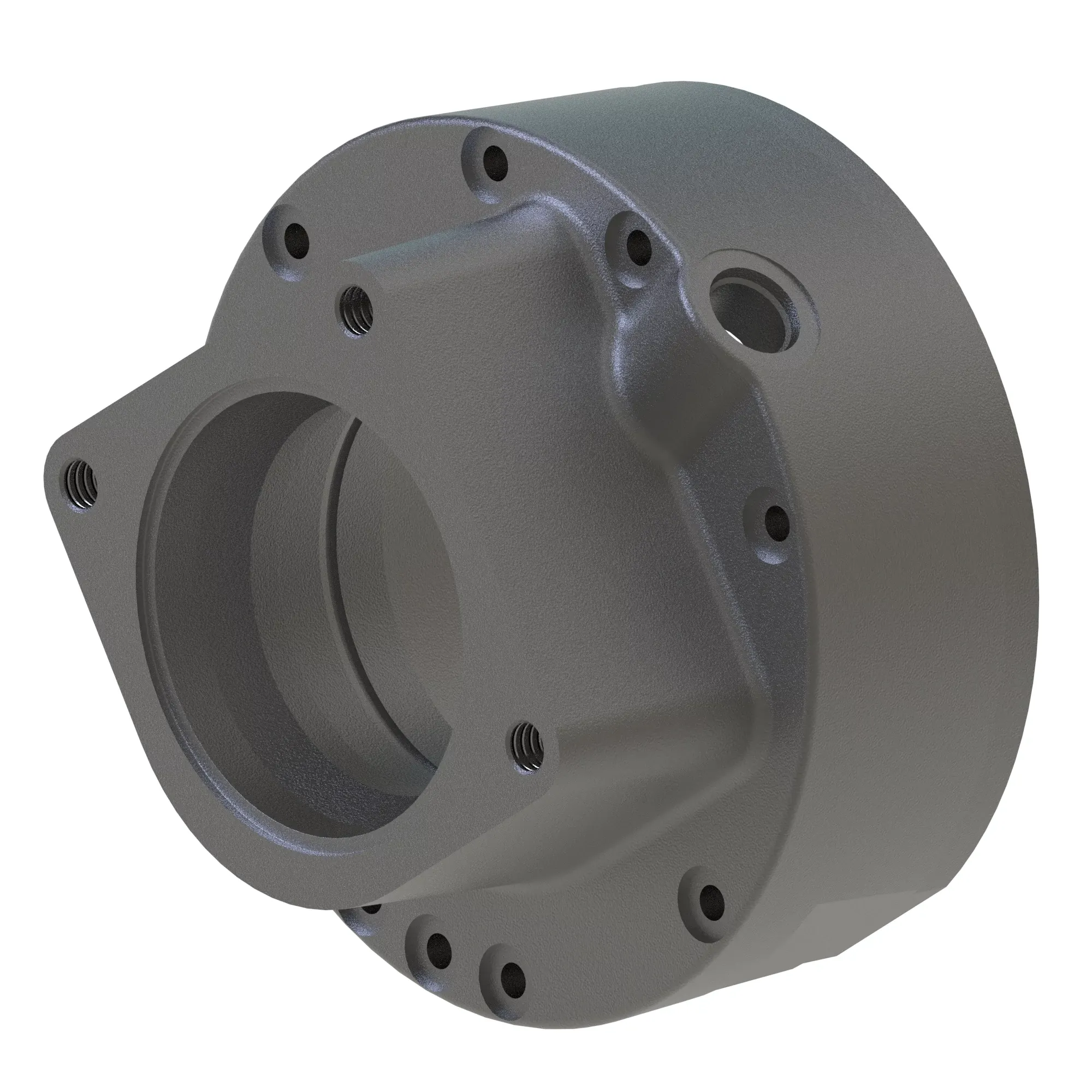 John Deere Adapter Motor Winch Housing - T317115