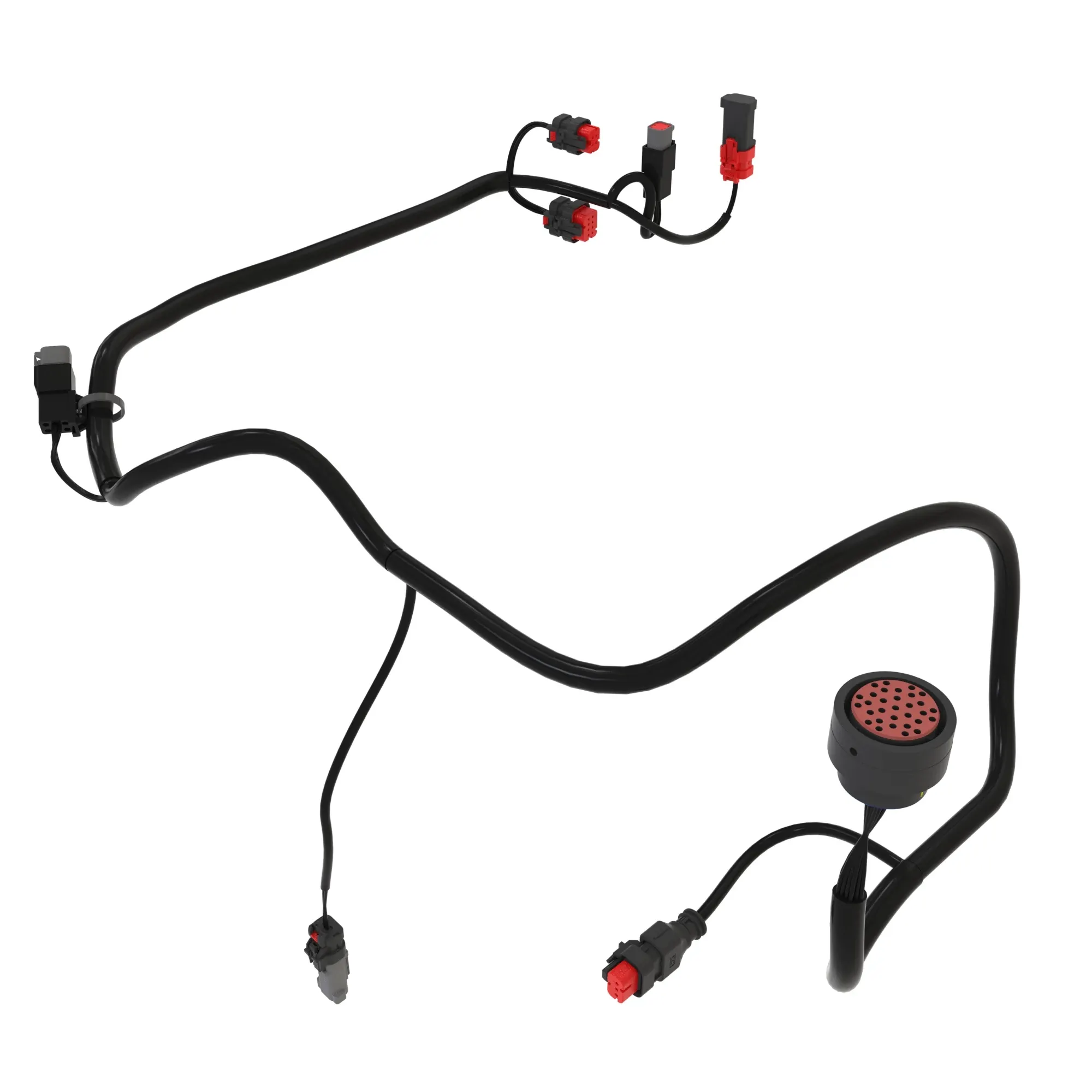 CAB WIRING HARNESS 4WDL
STACKABLE CONTROLS, RH ARM REST