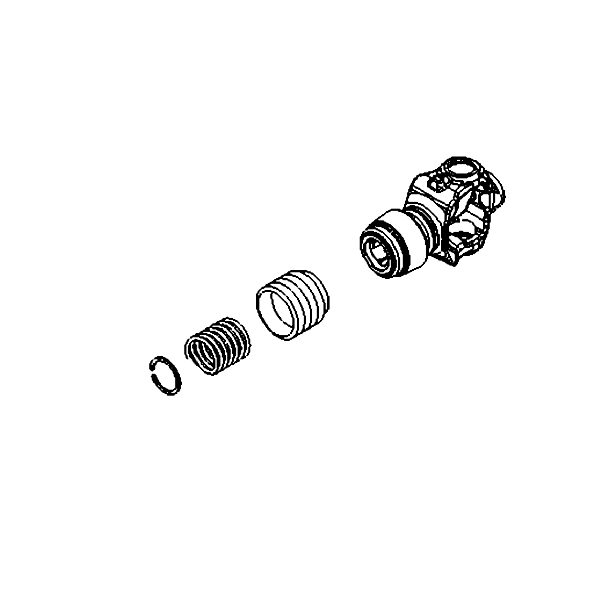 Universal Joint Yoke, Front C