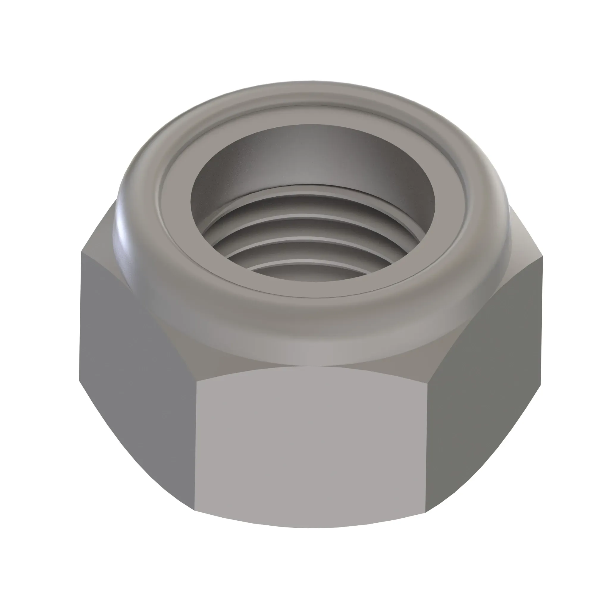 John Deere Hexagonal Prevailing Torque Nut, M27 - TR137112