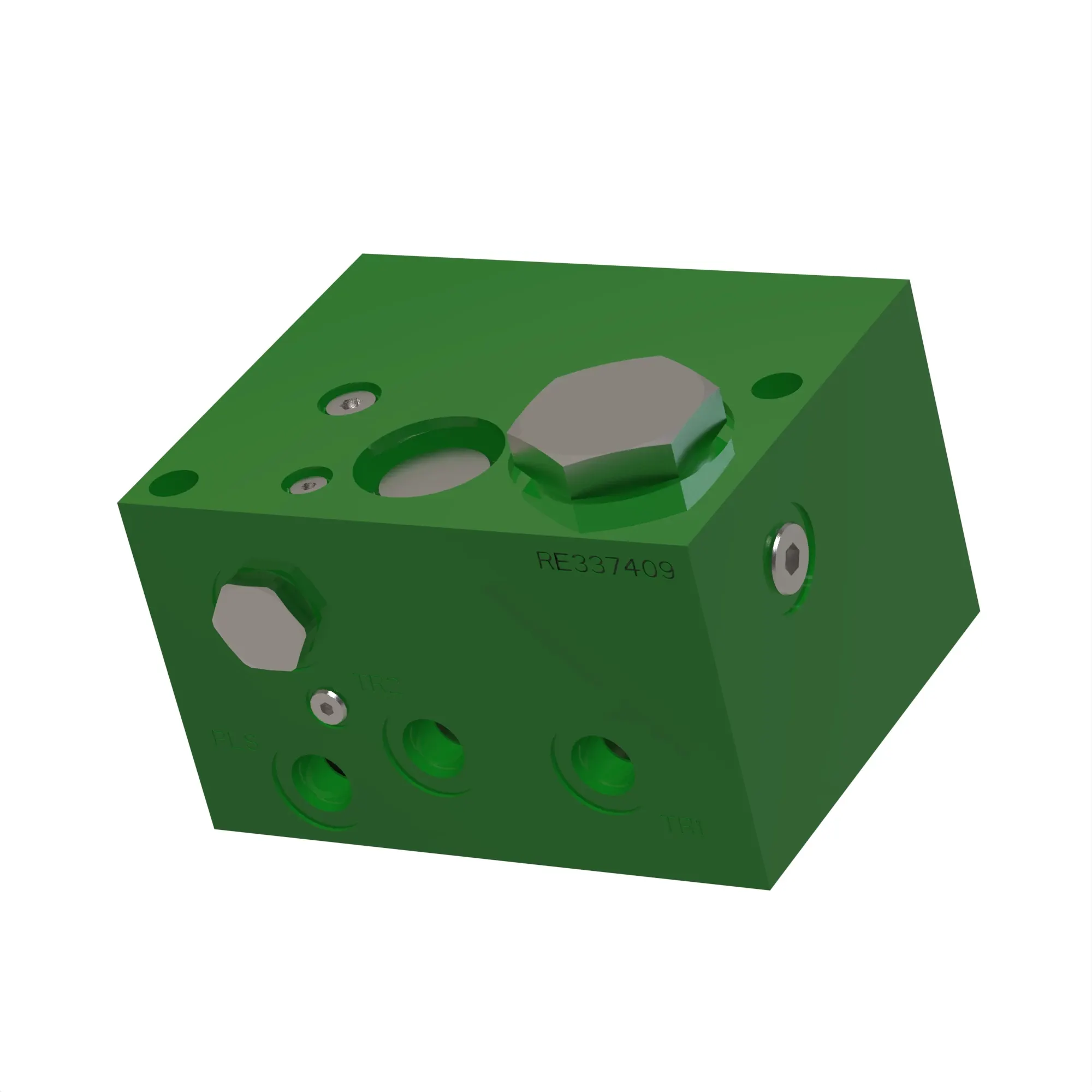 John Deere Steering Control Valve Manifold - RE337409