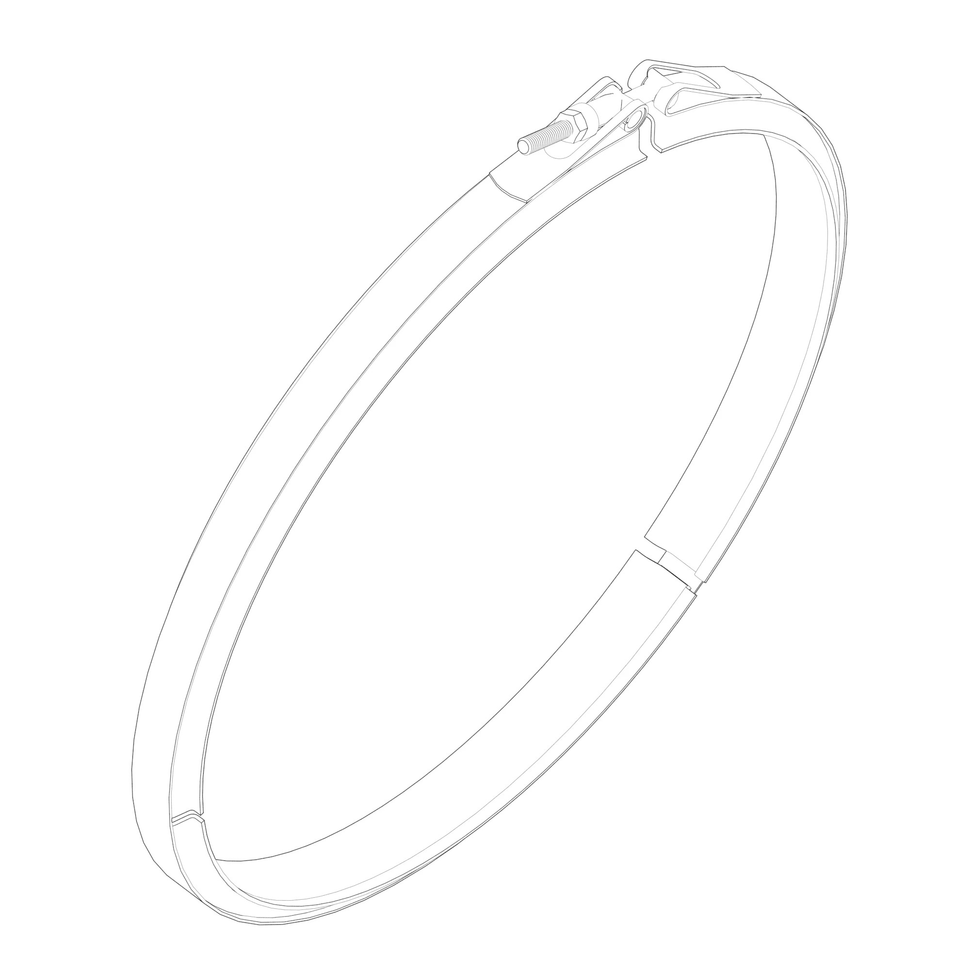 CLAMP, AFTERTREATMENT  CLAMP