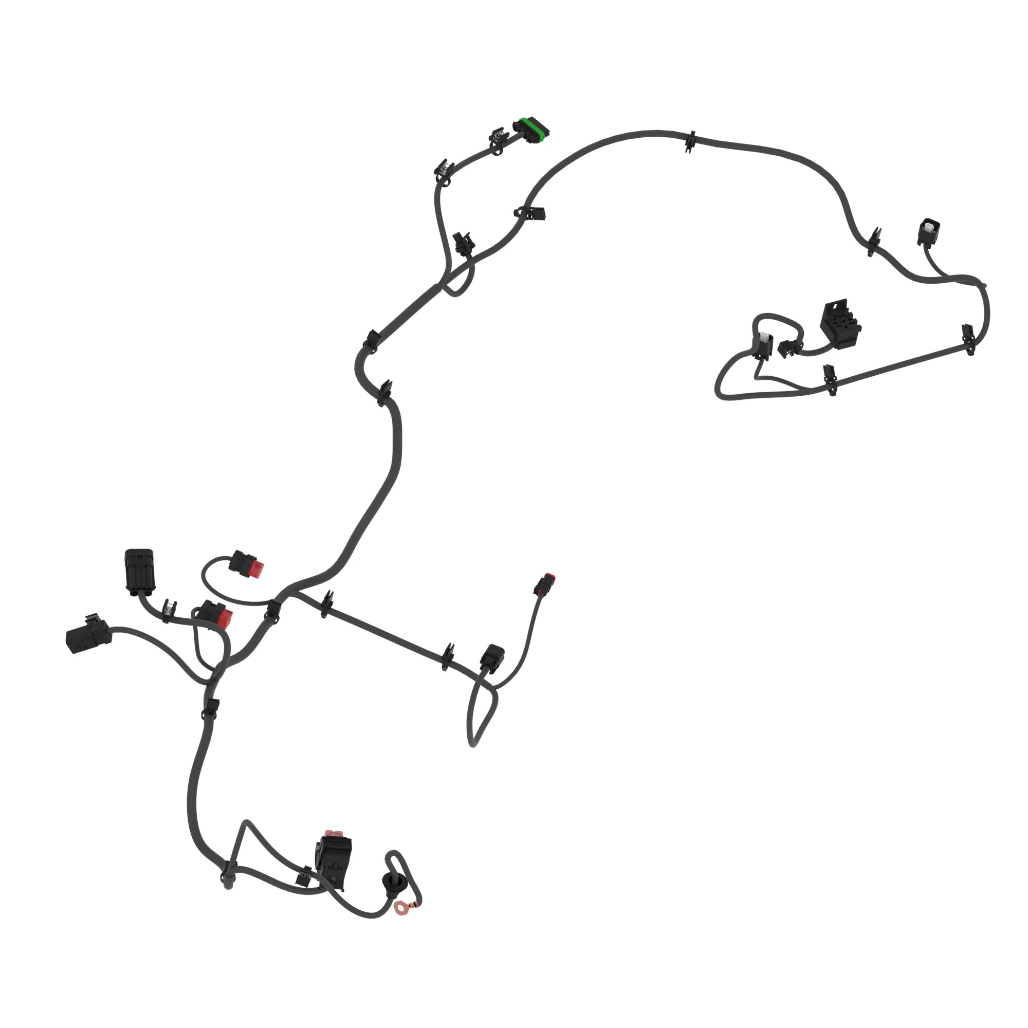 John Deere HVAC Wiring Harness - AXE80189