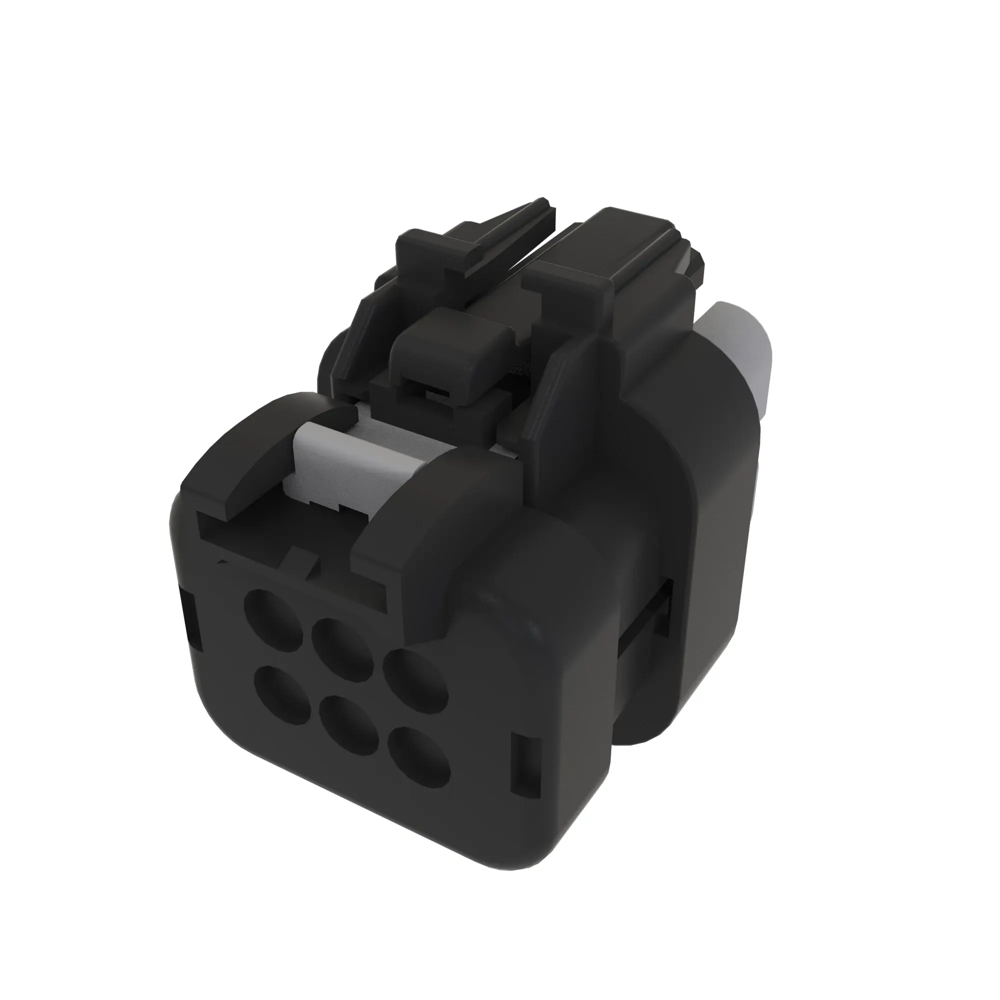 TYCO AMPSEAL16 6W RCPT SLD GRY PLST