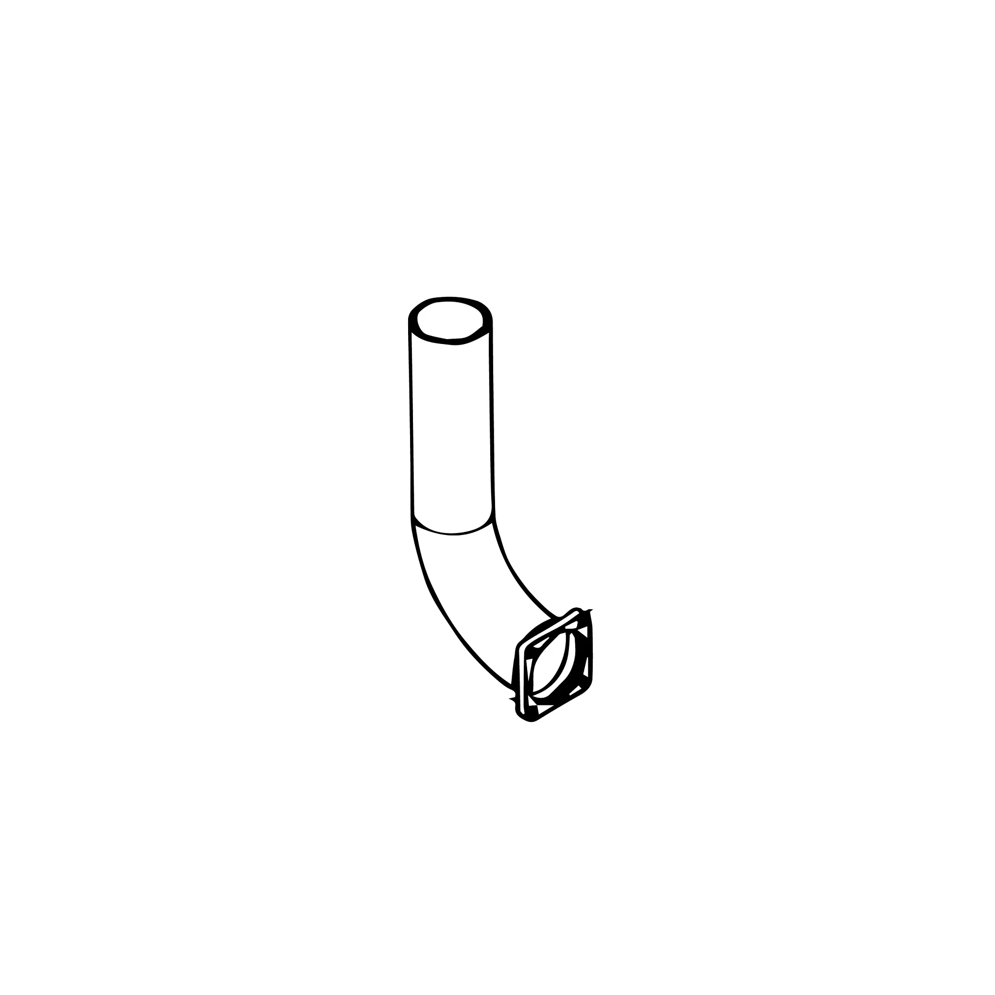 John Deere Exhaust Pipe - LW93020802