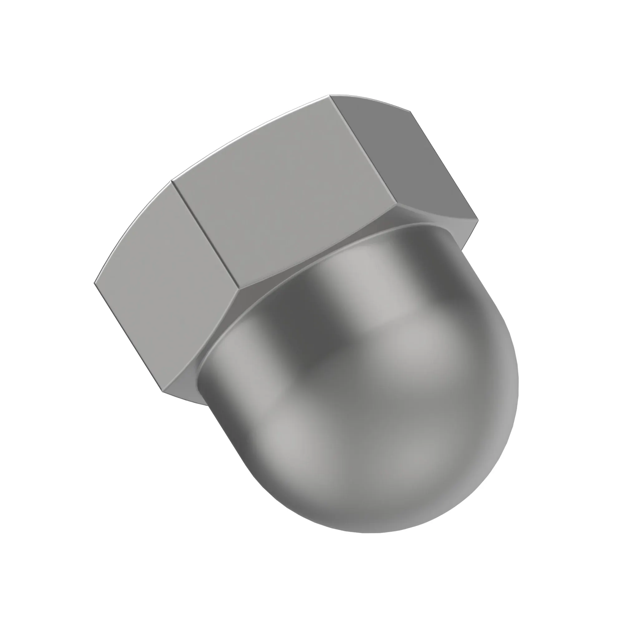 NUT, METRIC, HEX CROWN