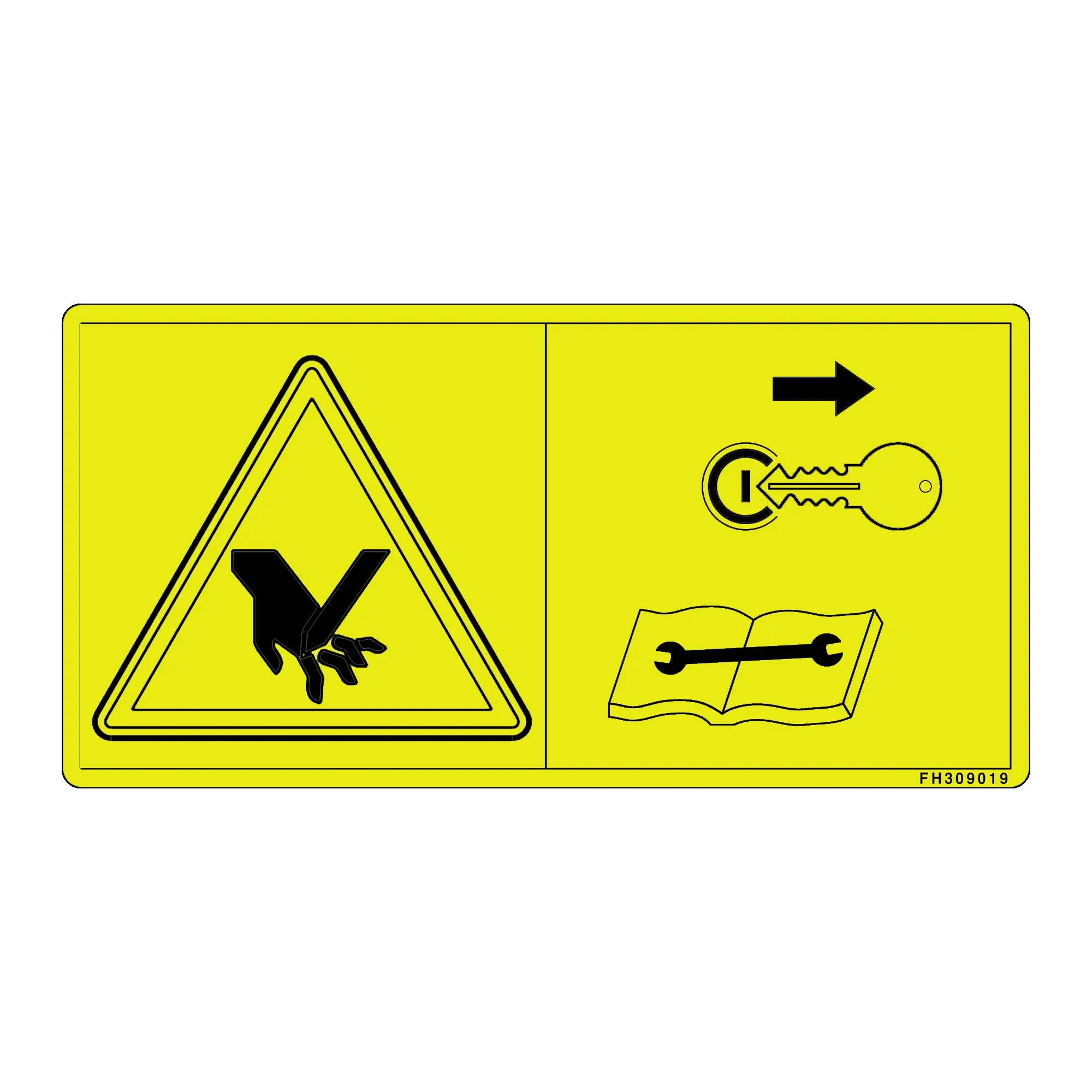 John Deere Label - FH309019