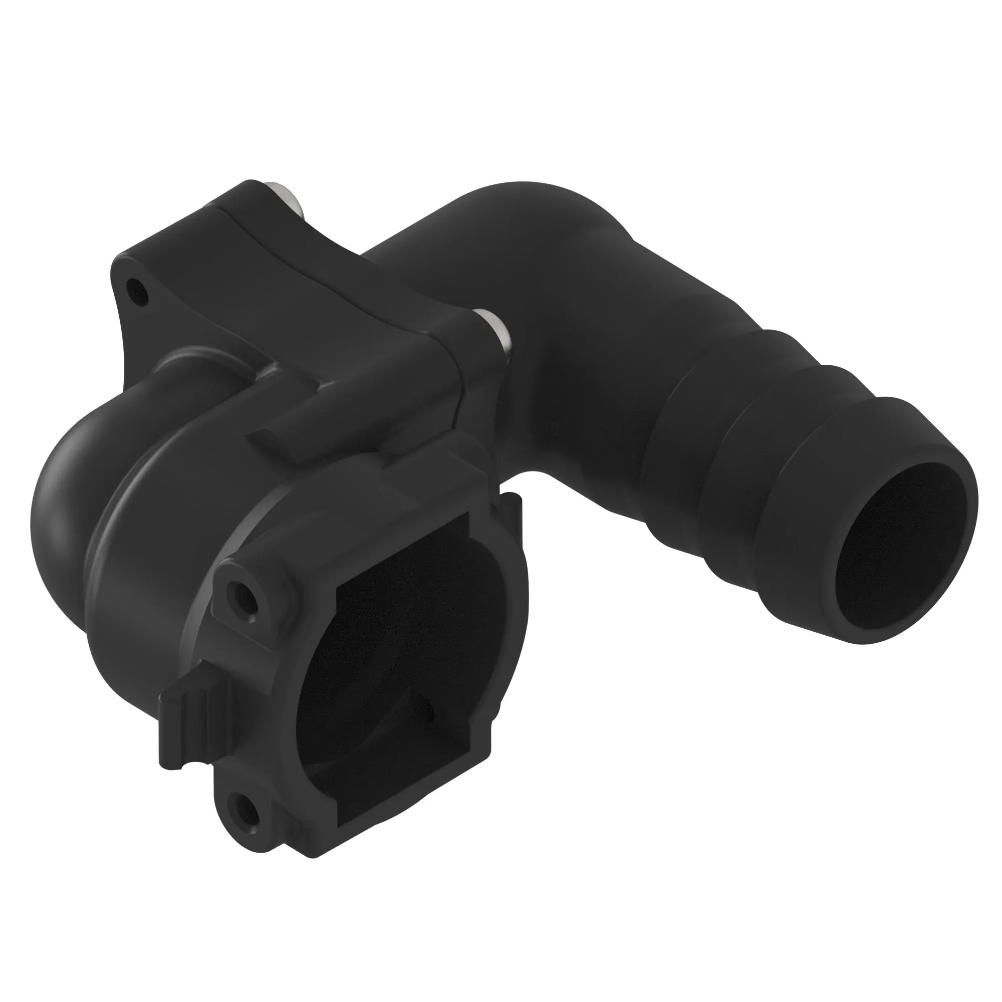 180 DEG ASM, 20QC X HOSE BARB