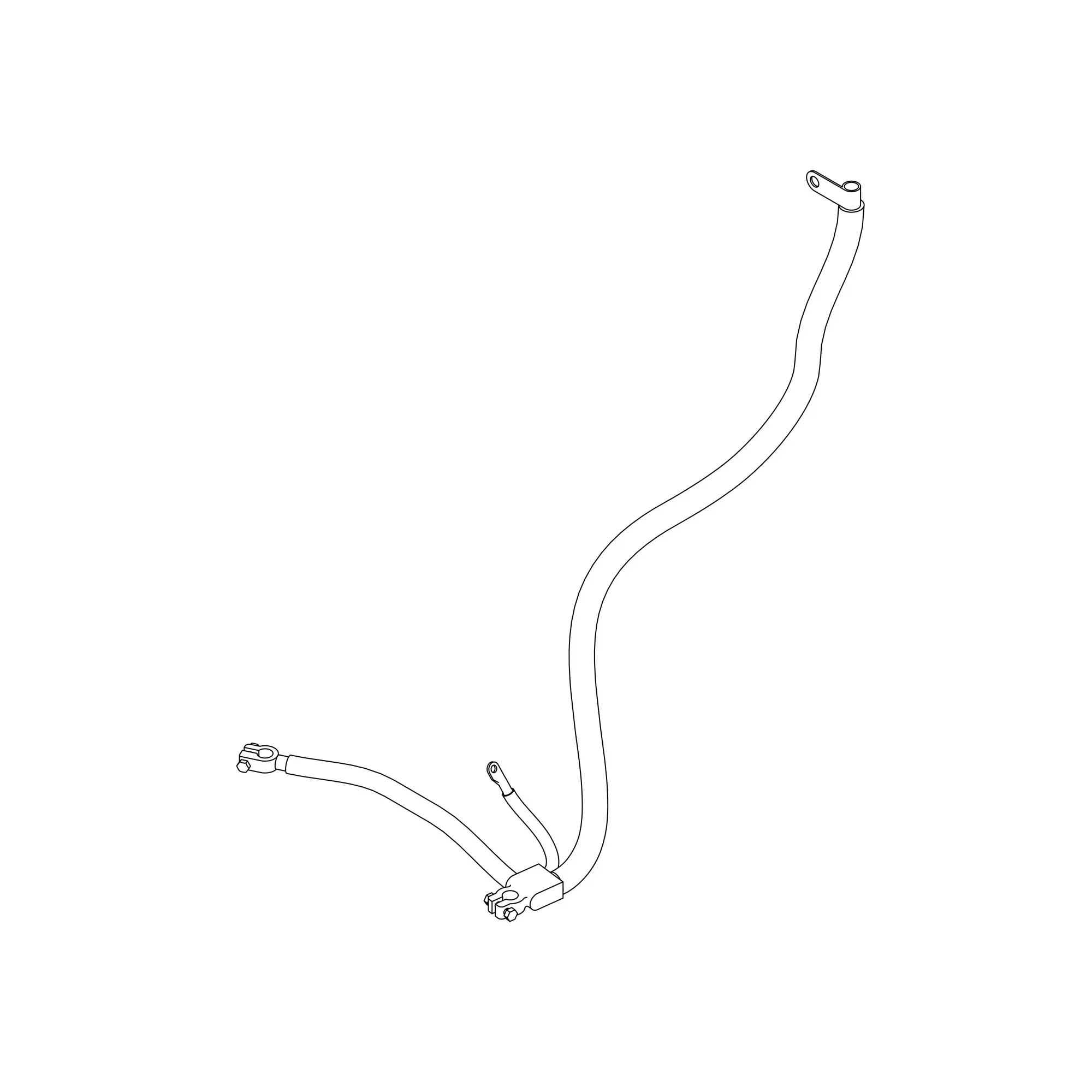 John Deere Positive Battery Cable - RE574134