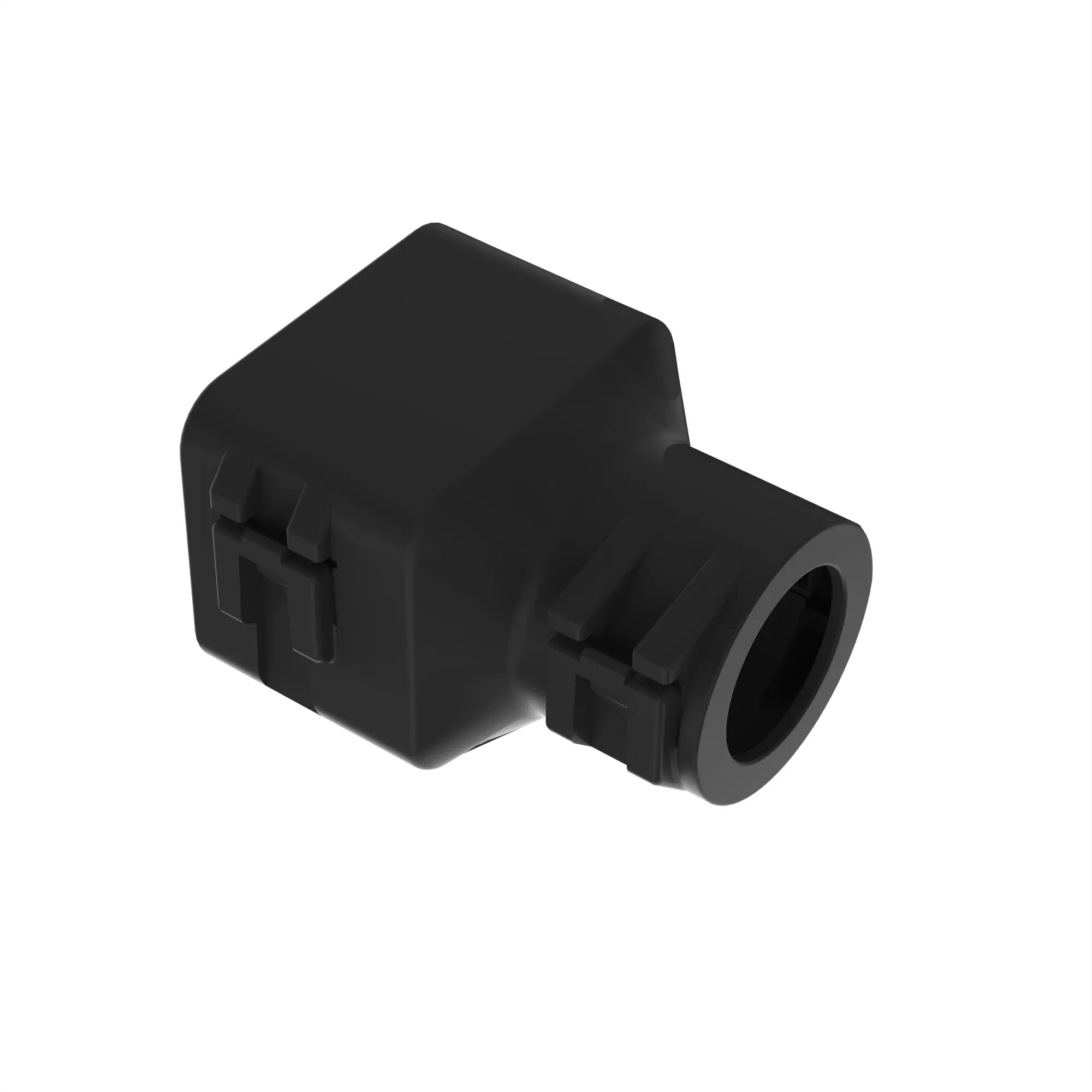 ACCY TYCO AS16 BACKSHELL BLK PLSTC