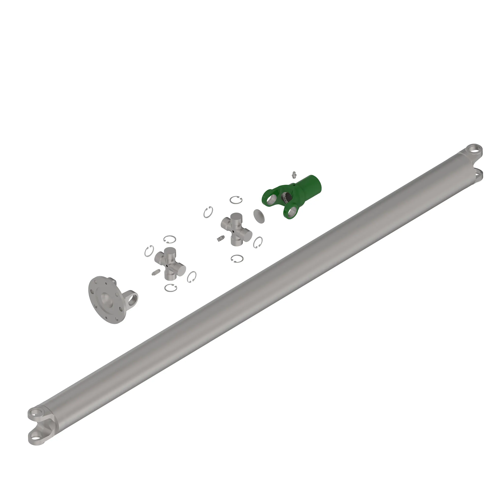 John Deere MFWD Universal Driveshaft Assembly - AL235726