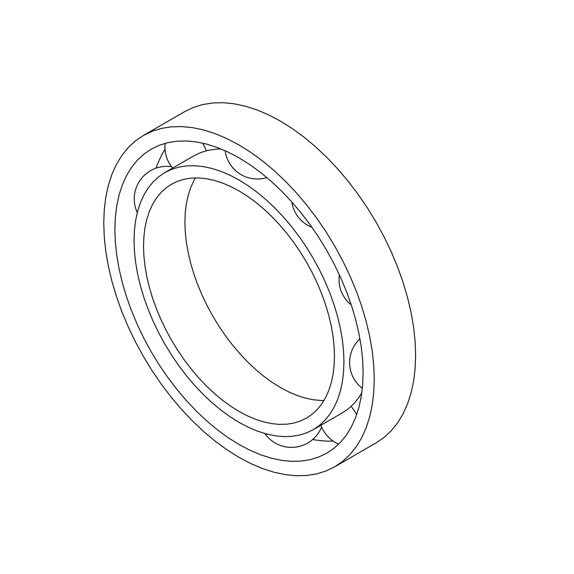 John Deere Sun Shaft Ball Bearing - AL161285