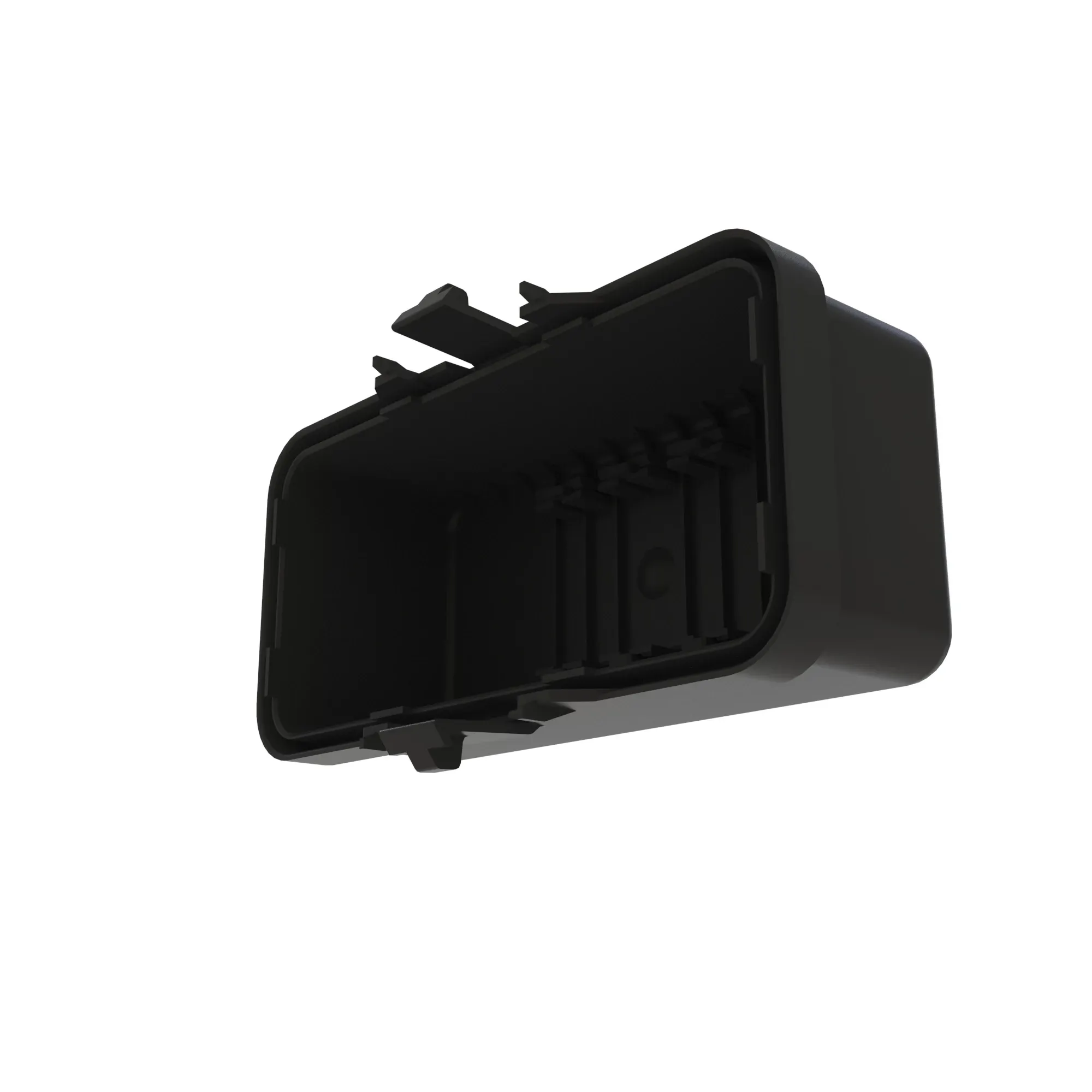 John Deere Black Electrical Connector - 57M12152