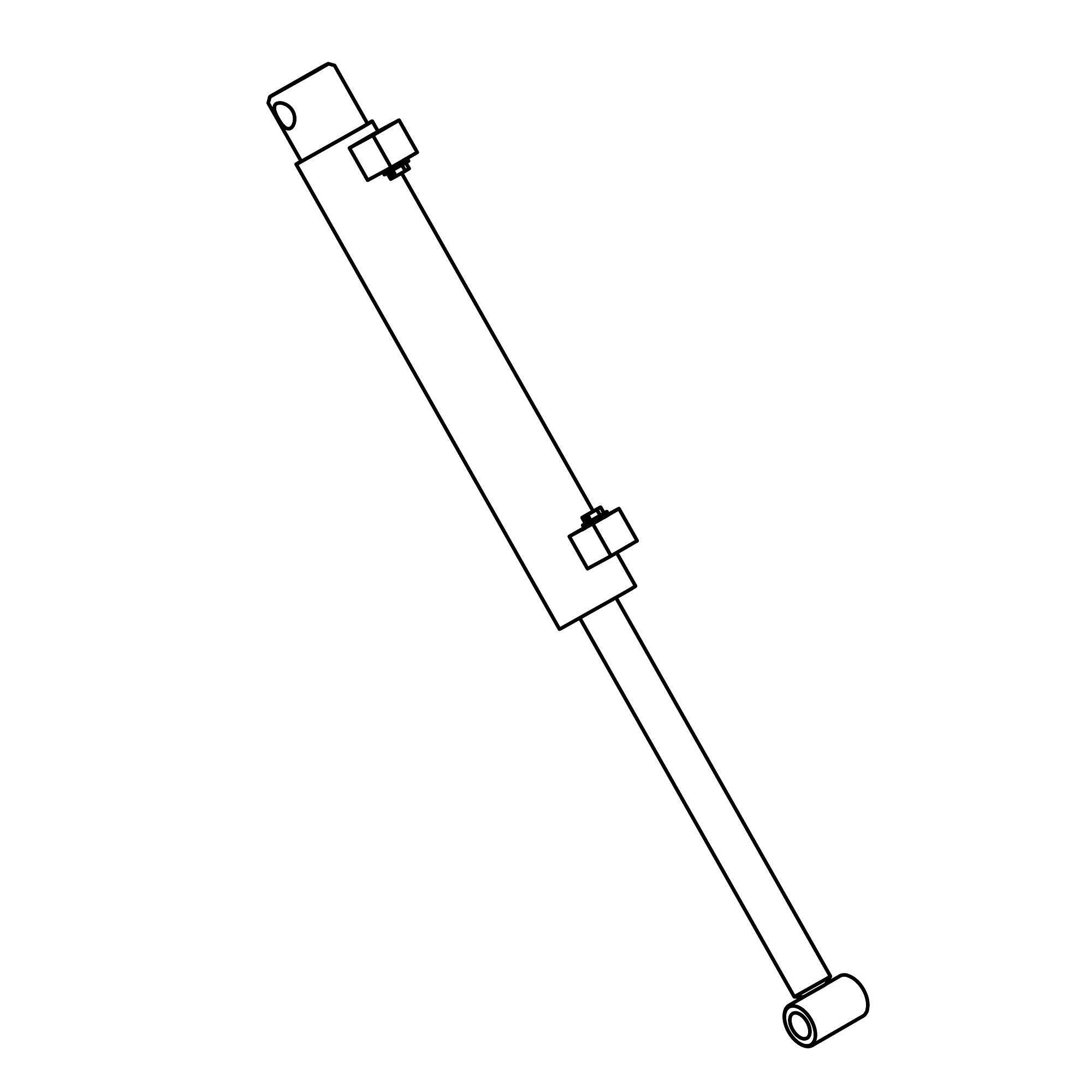John Deere Hydraulic Cylinder - AM127899
