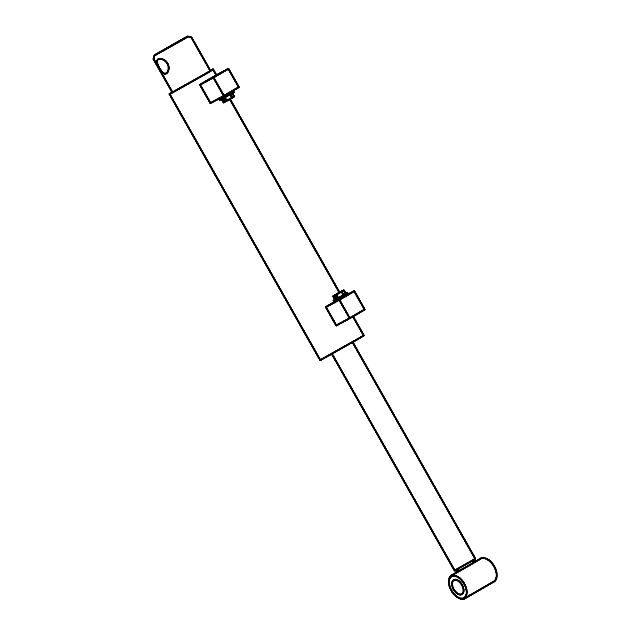 John Deere Hydraulic Cylinder - AM127899