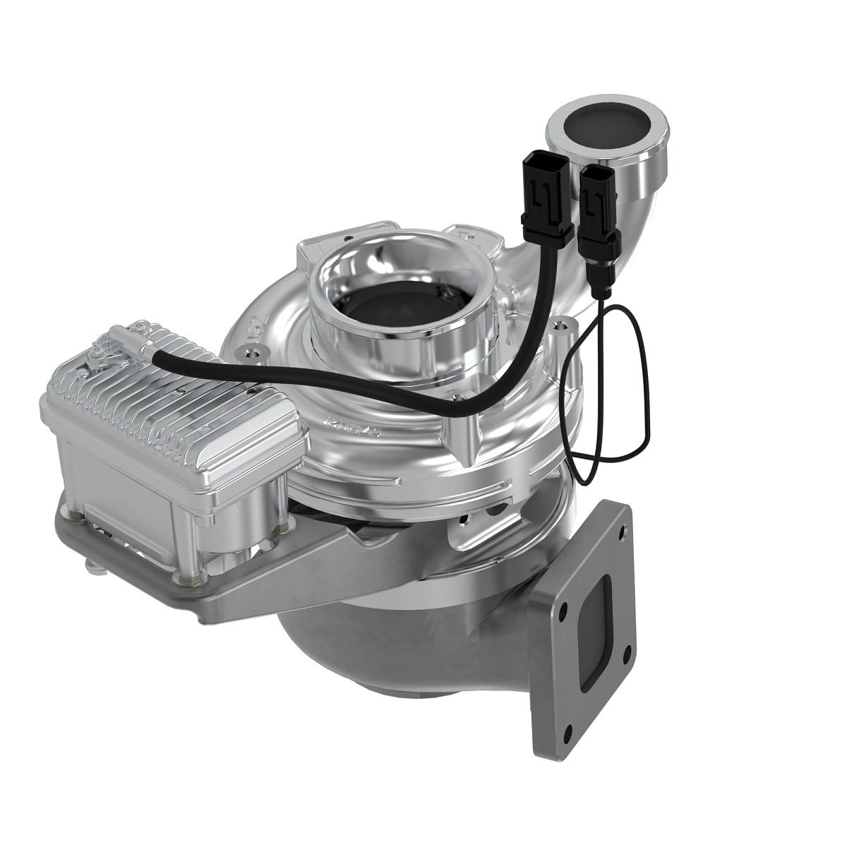 John Deere Low Actuator Turbocharger, 24 Volt - DZ127066
