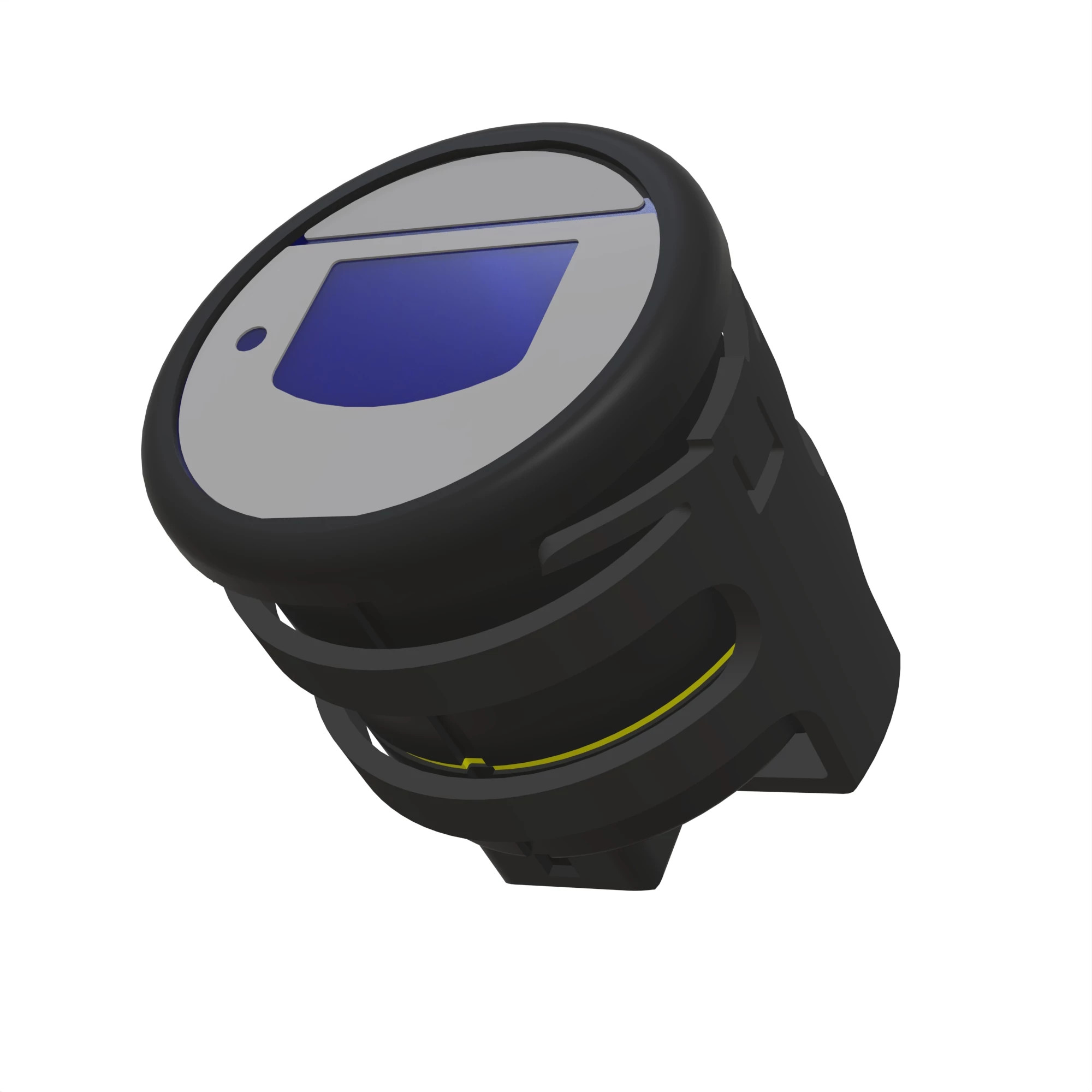 HOURMETER BATTERY MONITOR LCD