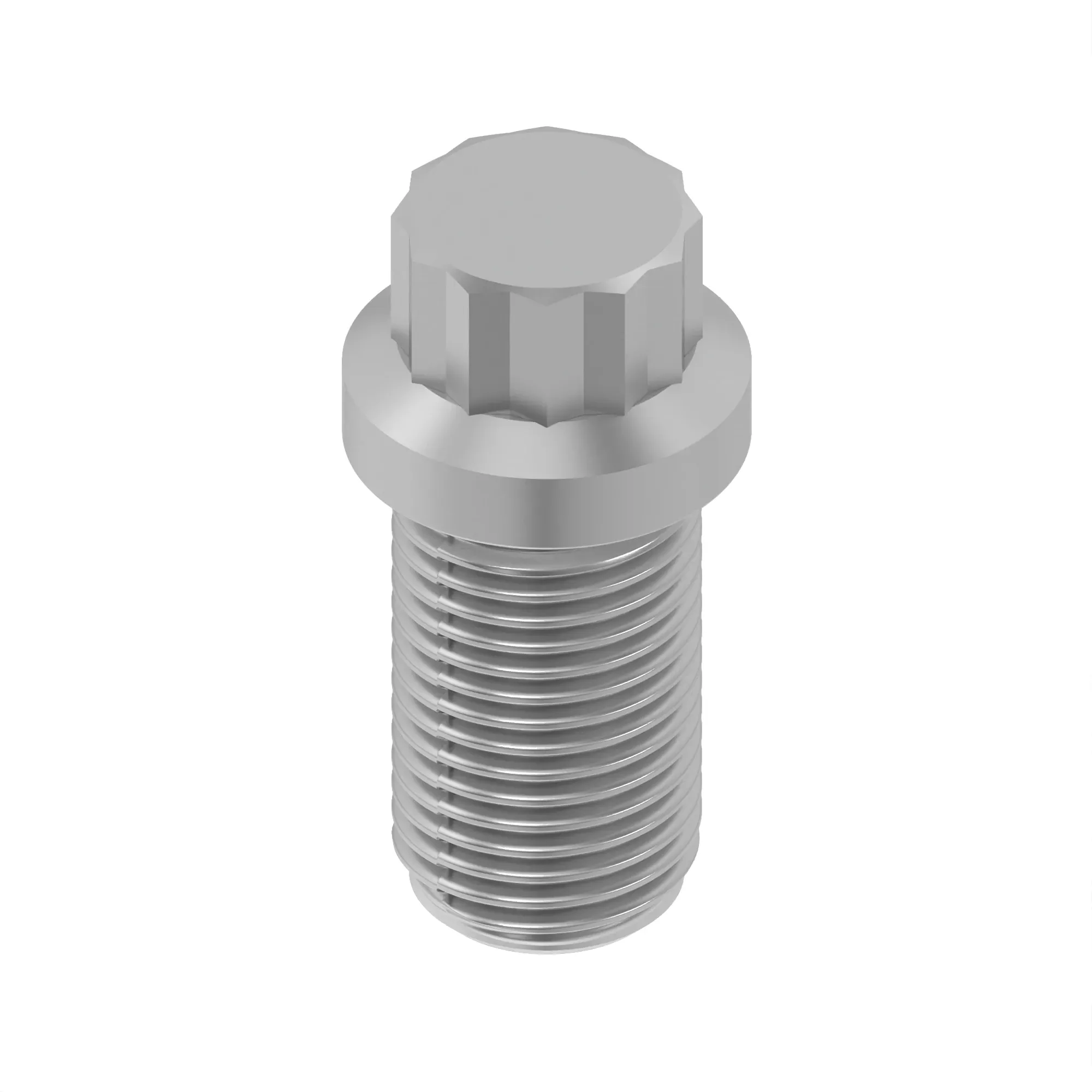 John Deere Flanged Self-Locking Screw, 1/2" X 1" - HXE22292