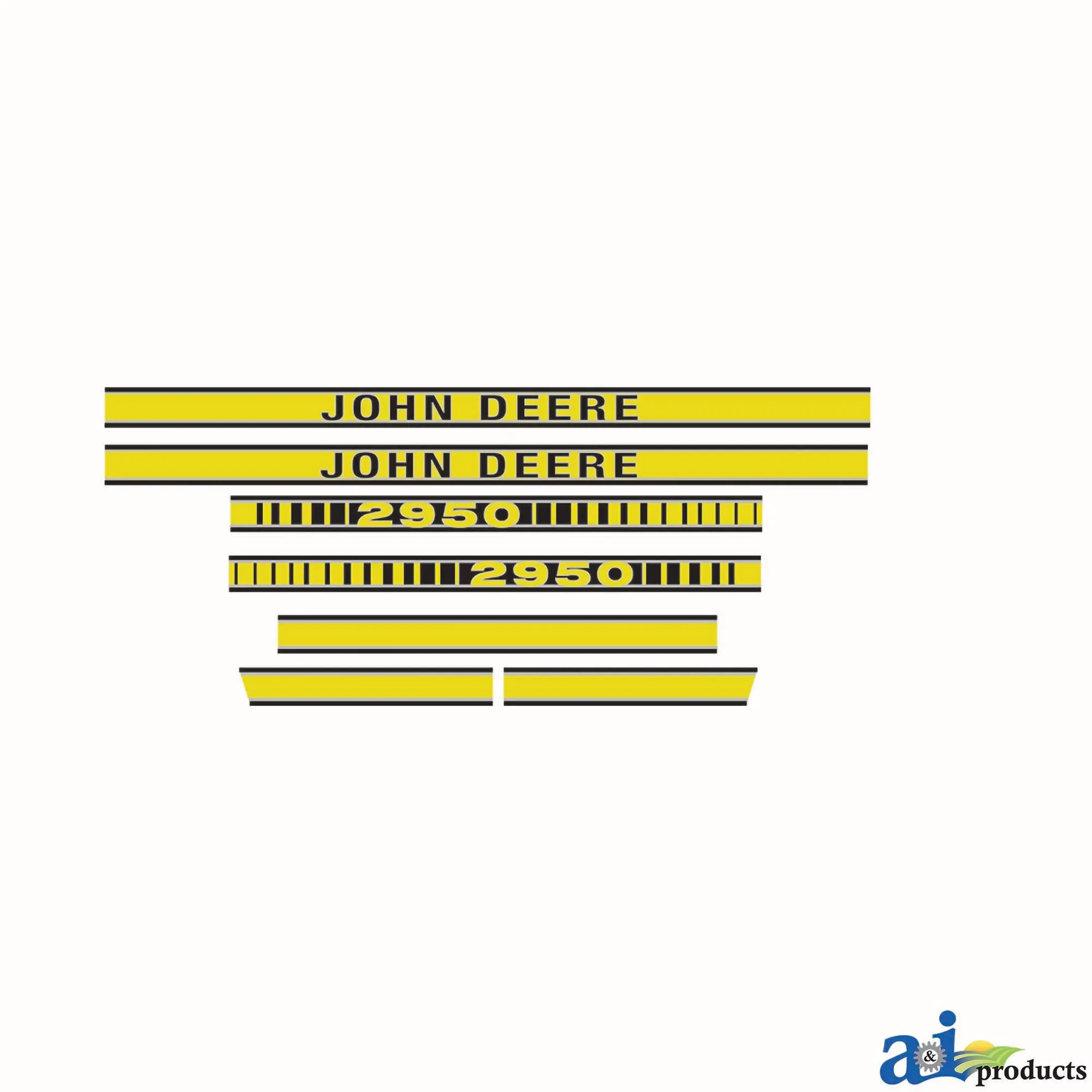 A&I Products Label Kit, Hood - A-JD410